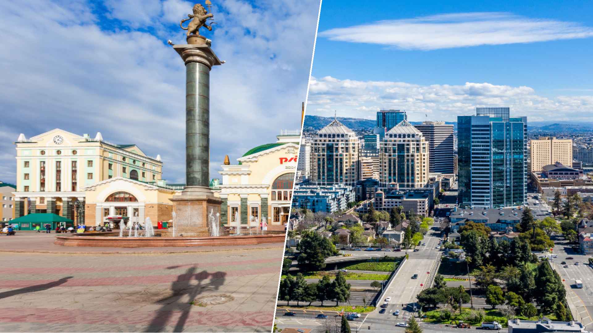 Krasnoyarsk to Oakland