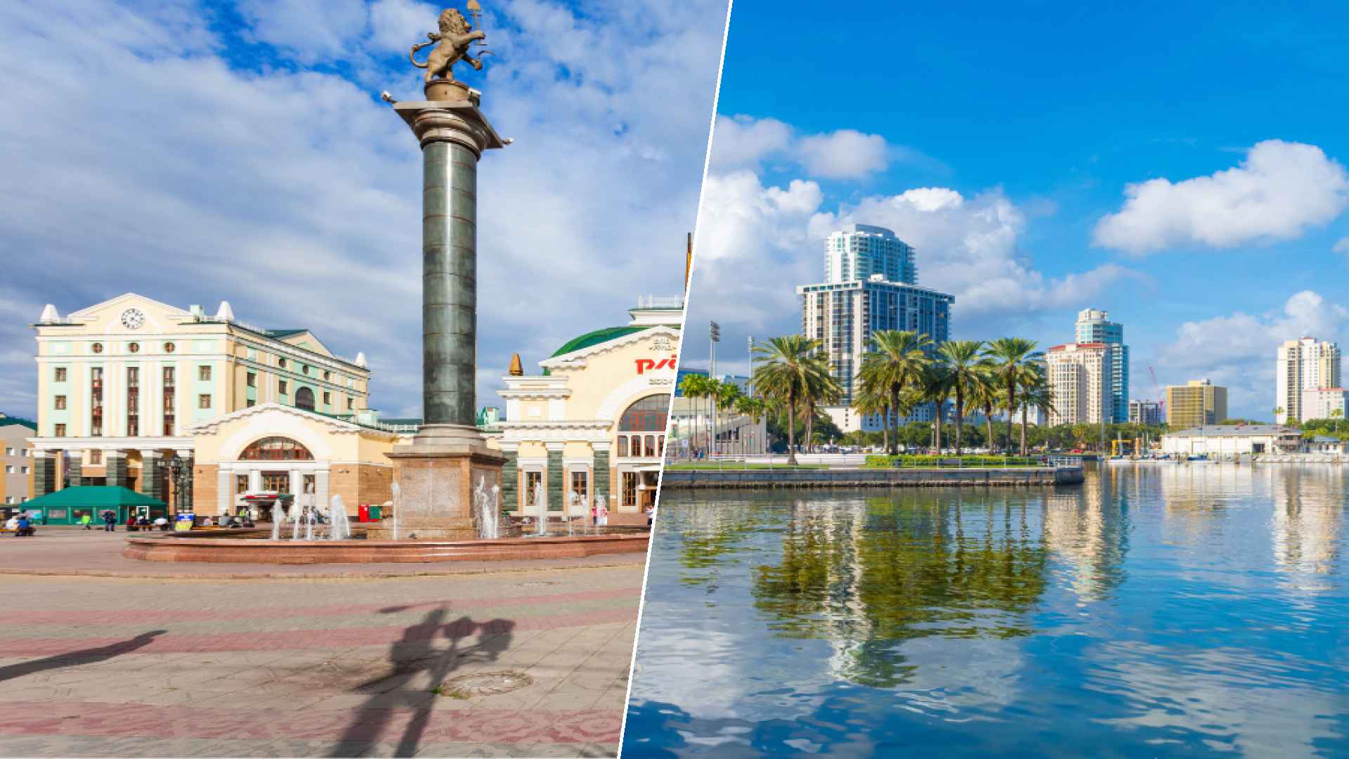 Krasnoyarsk to St. Petersburg