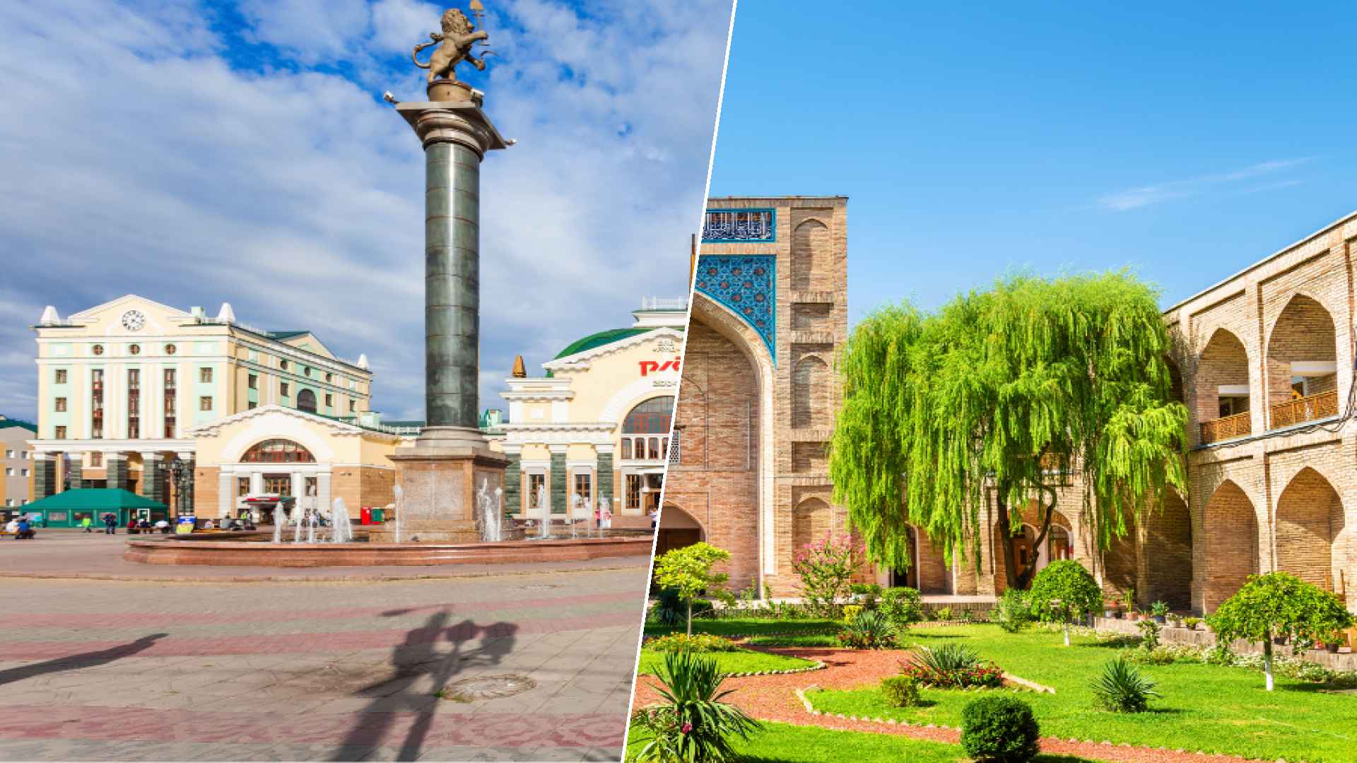 Krasnoyarsk to Tashkent