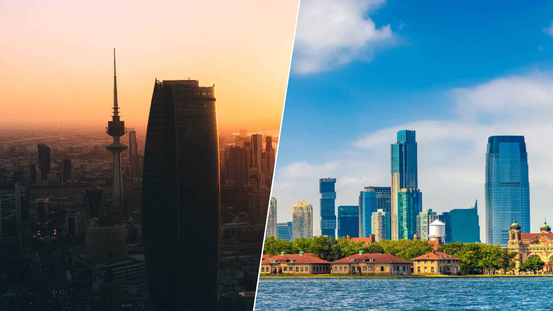 Kuwait City to Jersey City