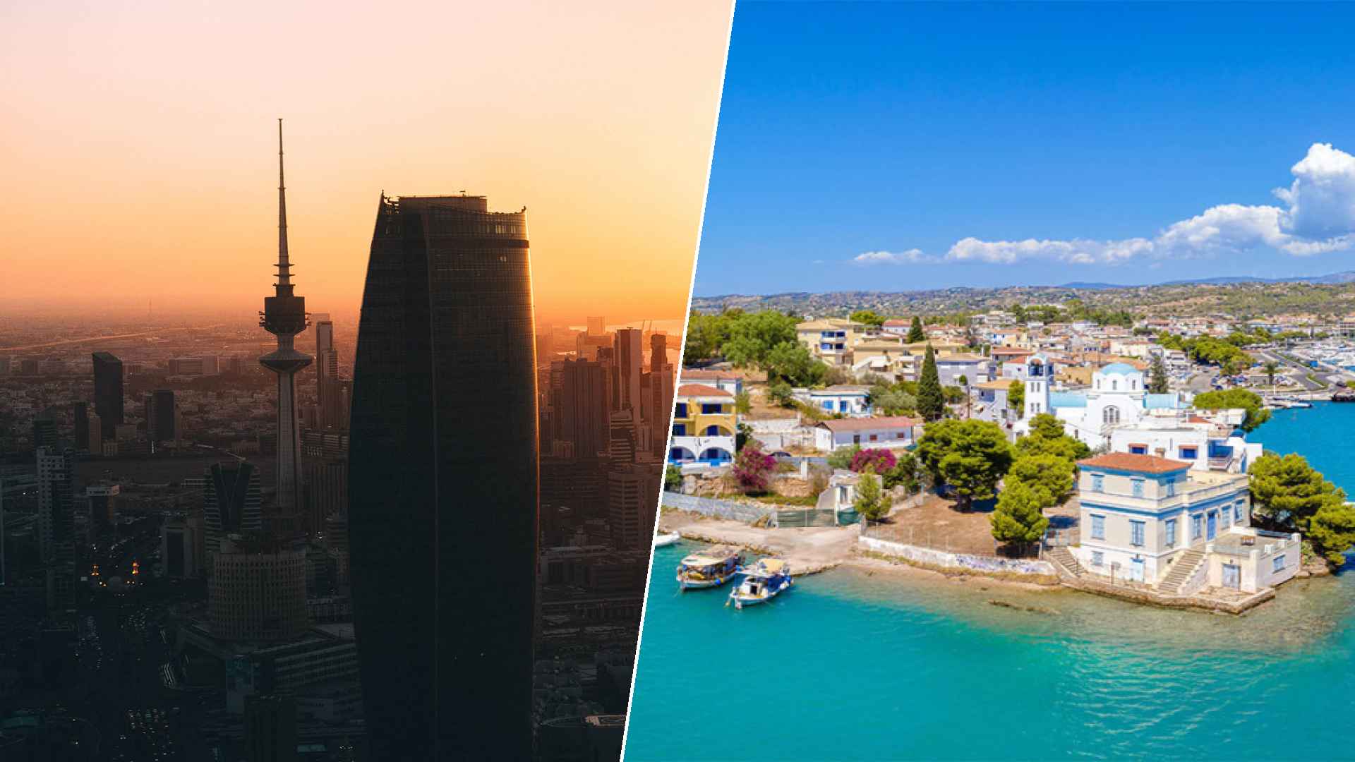 Kuwait City to Porto Heli