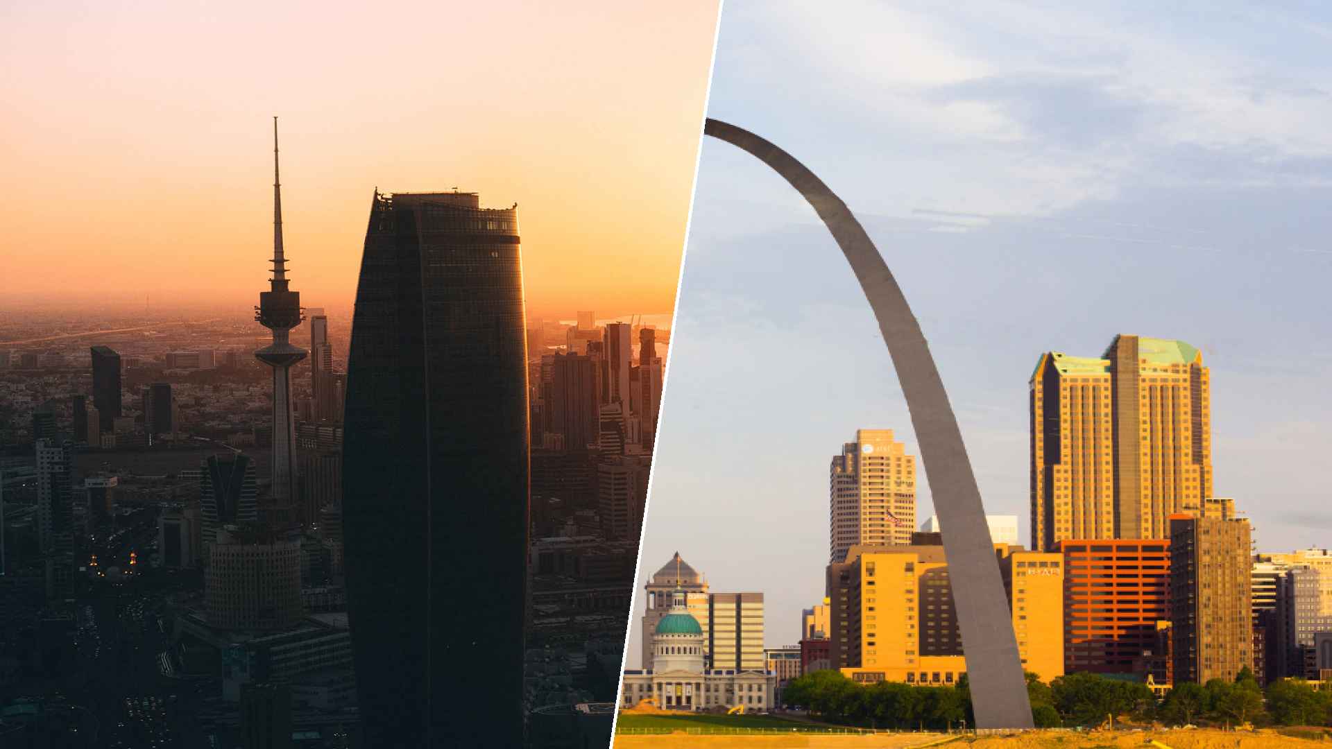 Kuwait City to St Louis