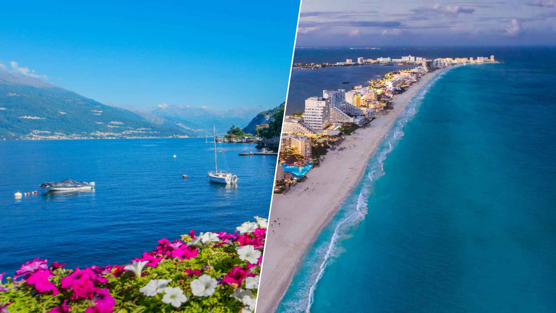Lake Como to Cancun