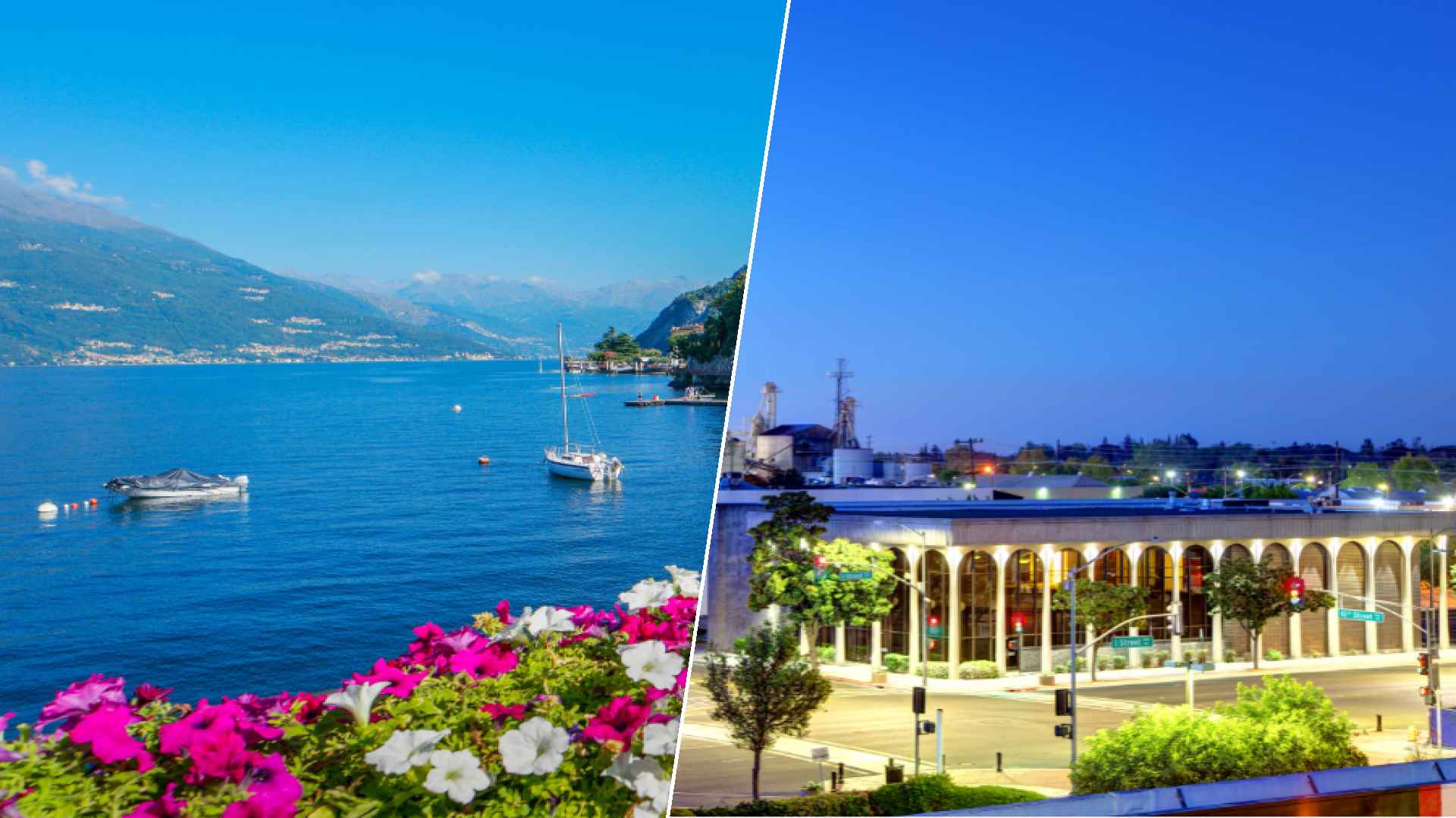 Lake Como to Modesto