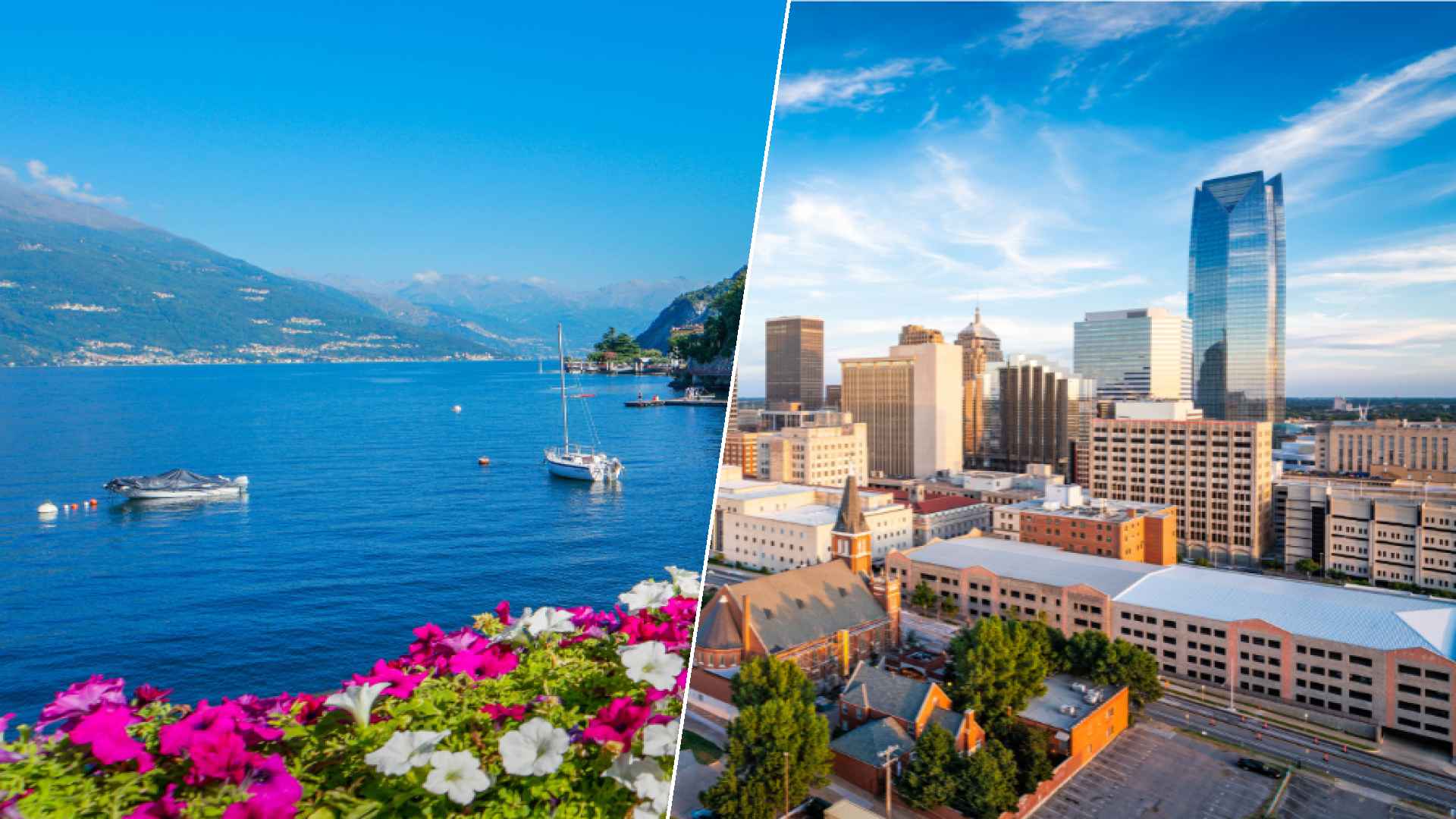 Lake Como to Oklahoma City