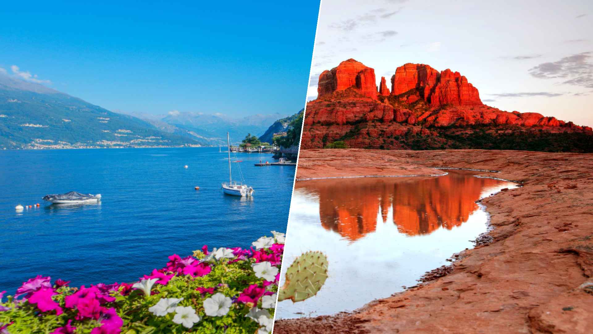 Lake Como to Sedona