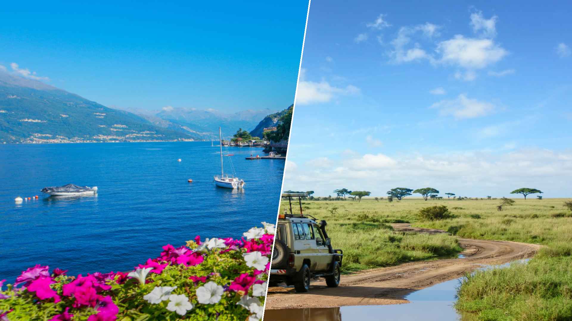 Lake Como to Serengeti