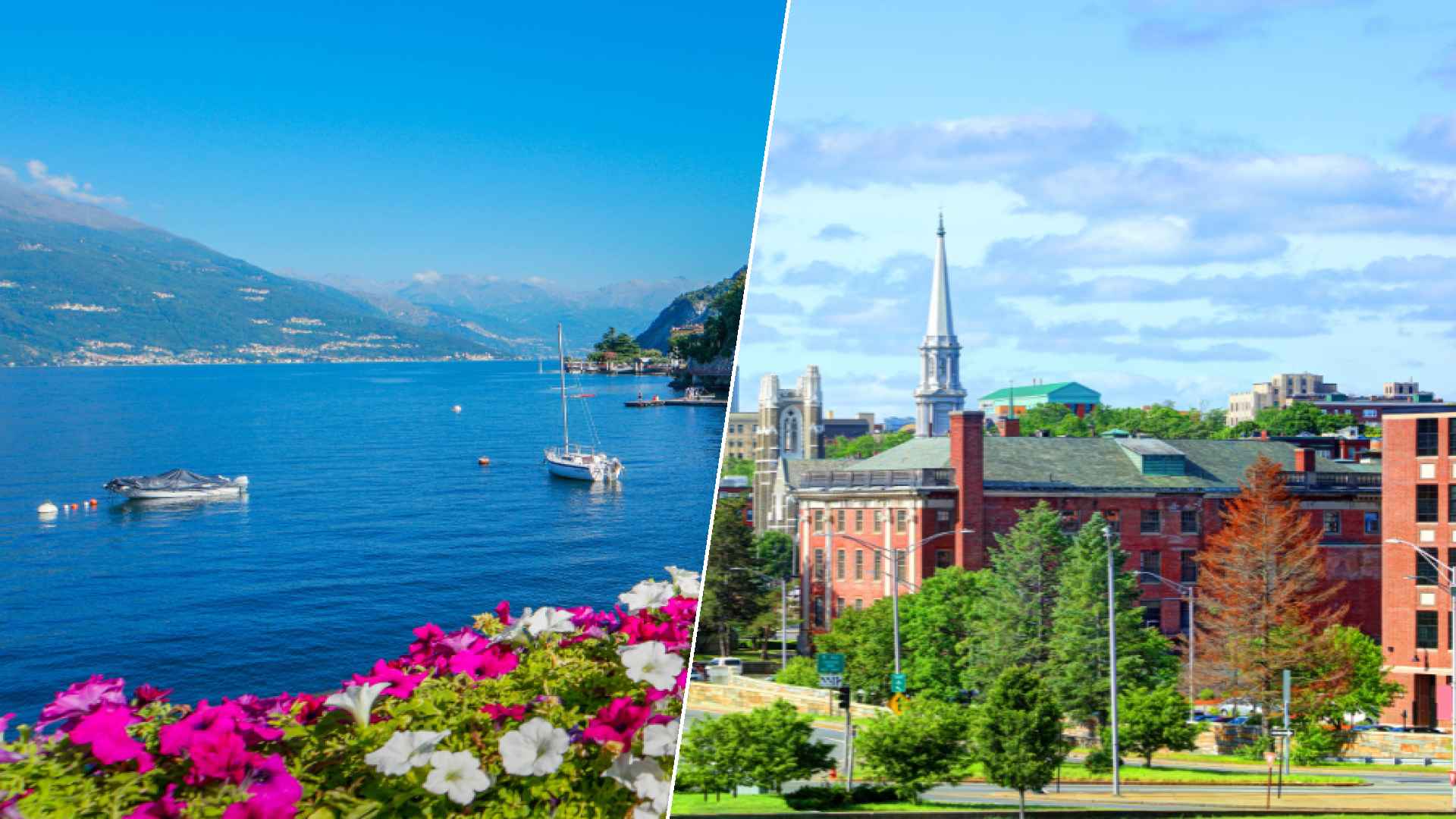 Lake Como to Worcester