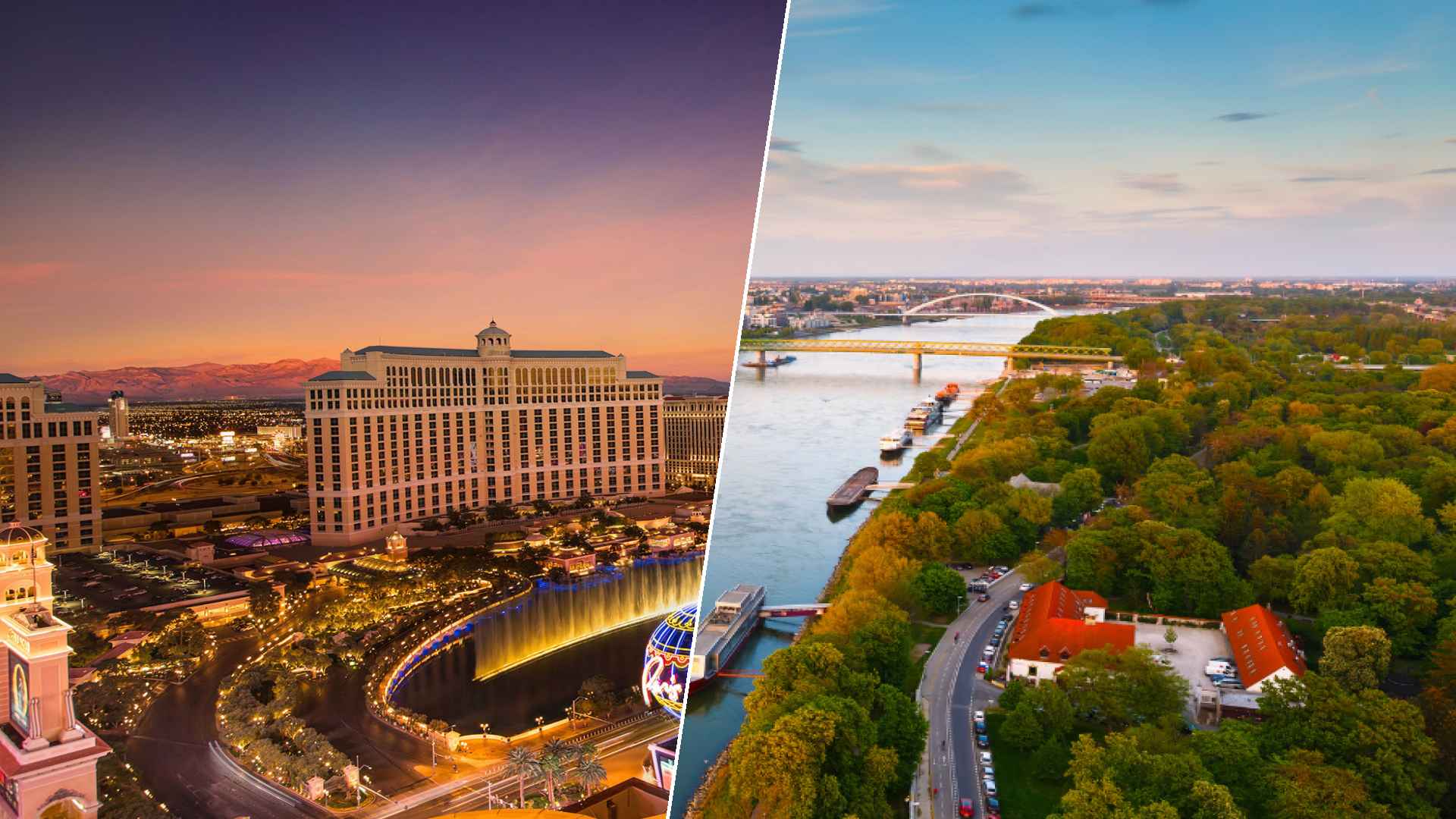 Las Vegas to Bratislava