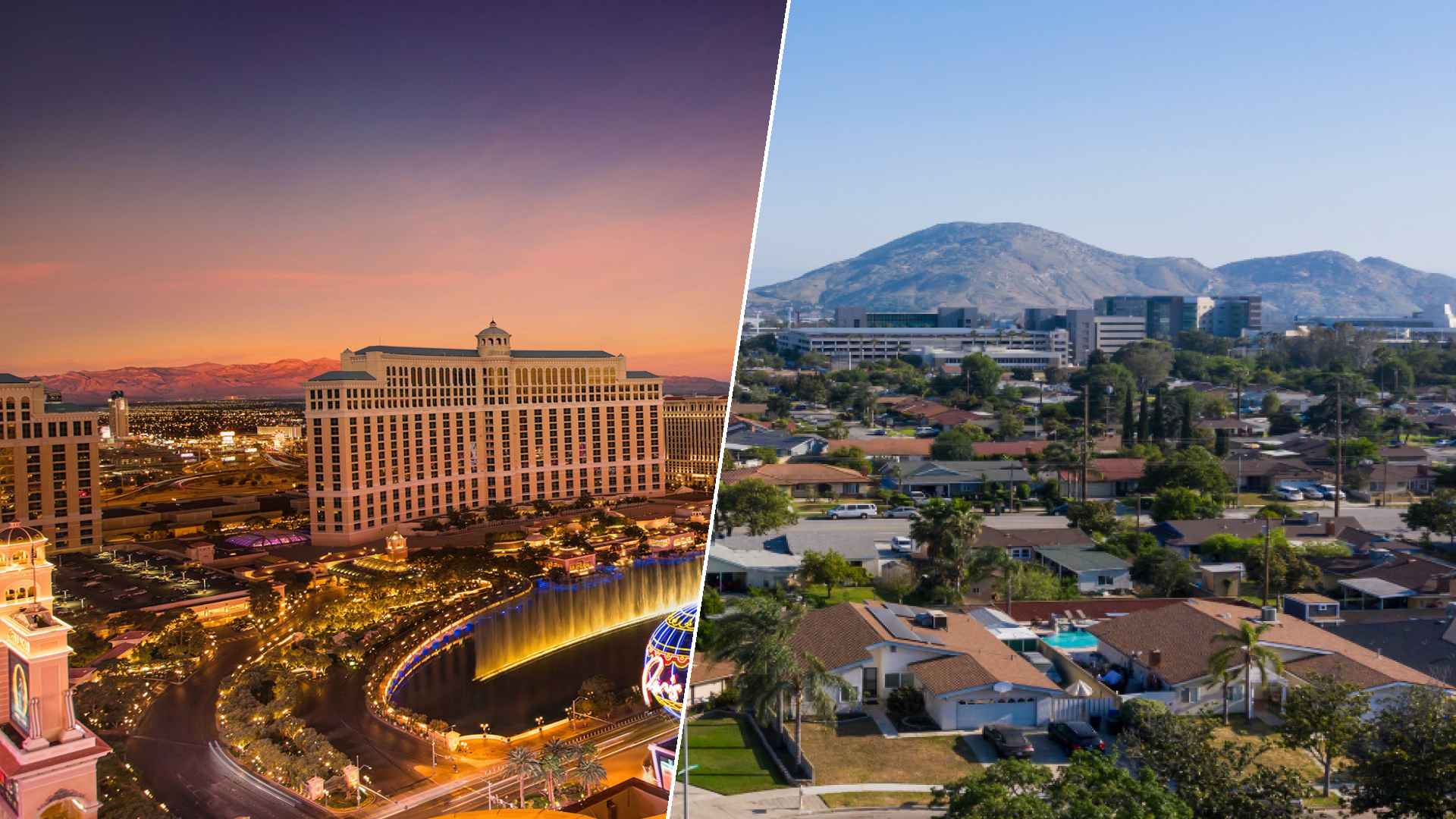 Las Vegas to Fontana