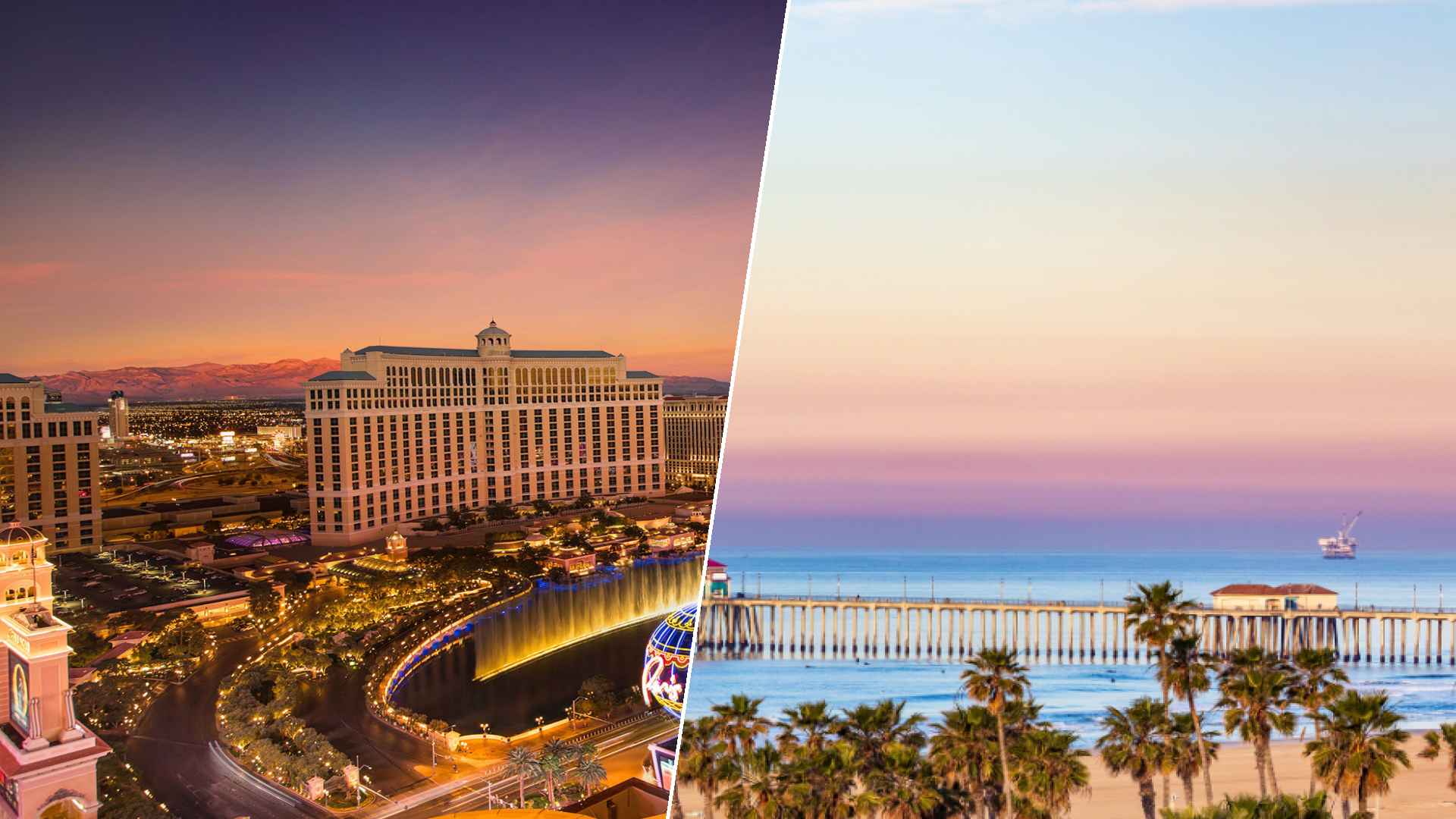 Las Vegas to Huntington Beach