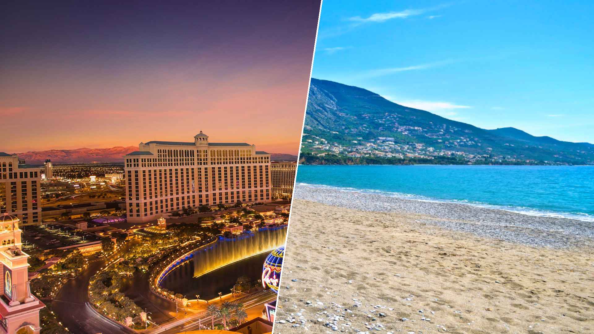 Las Vegas to Kalamata