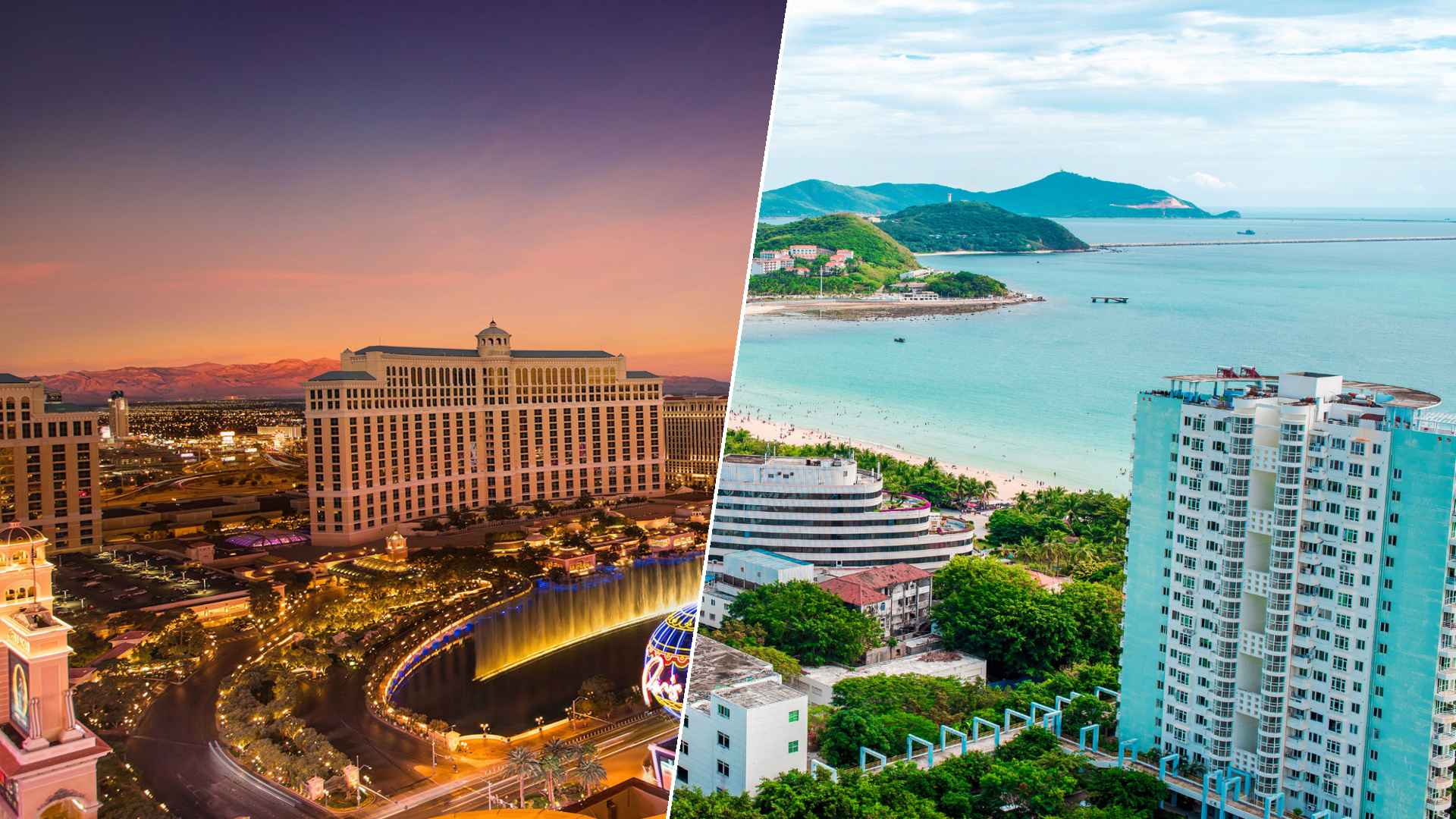 Las Vegas to Sanya