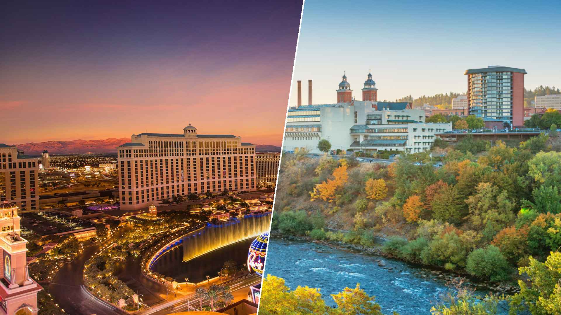 Las Vegas to Spokane