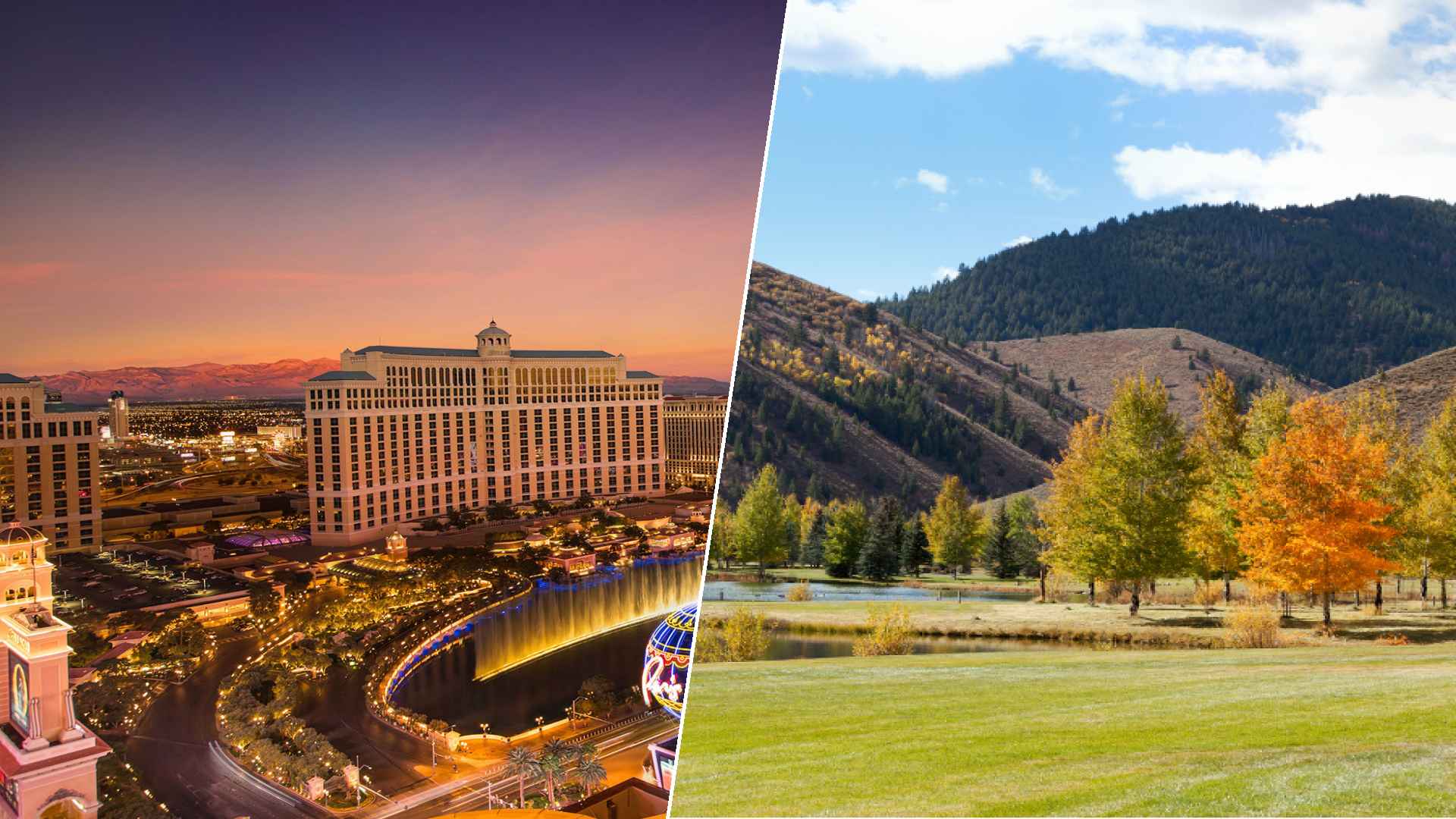 Las Vegas to Sun valley