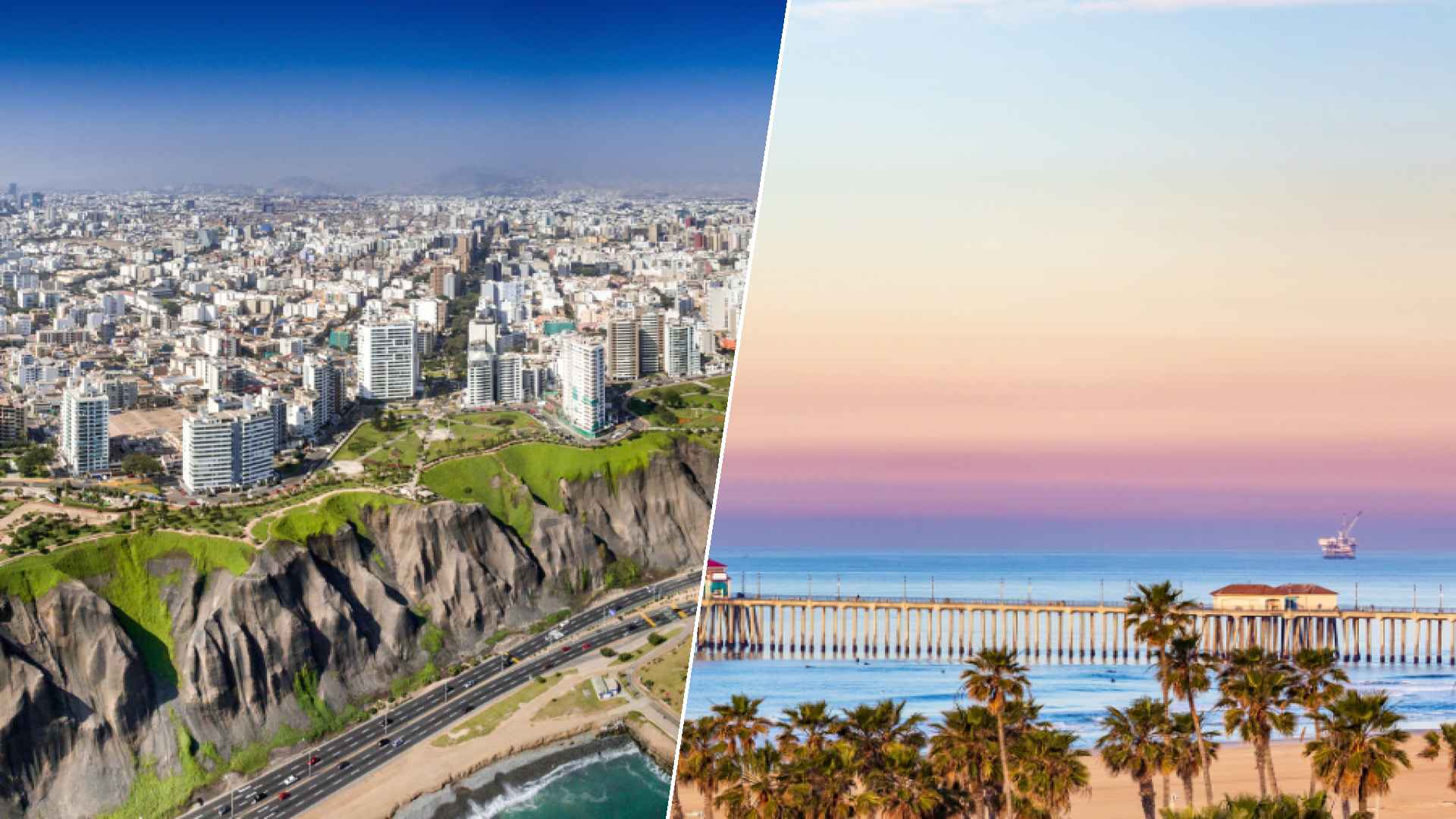 Lima to Huntington Beach