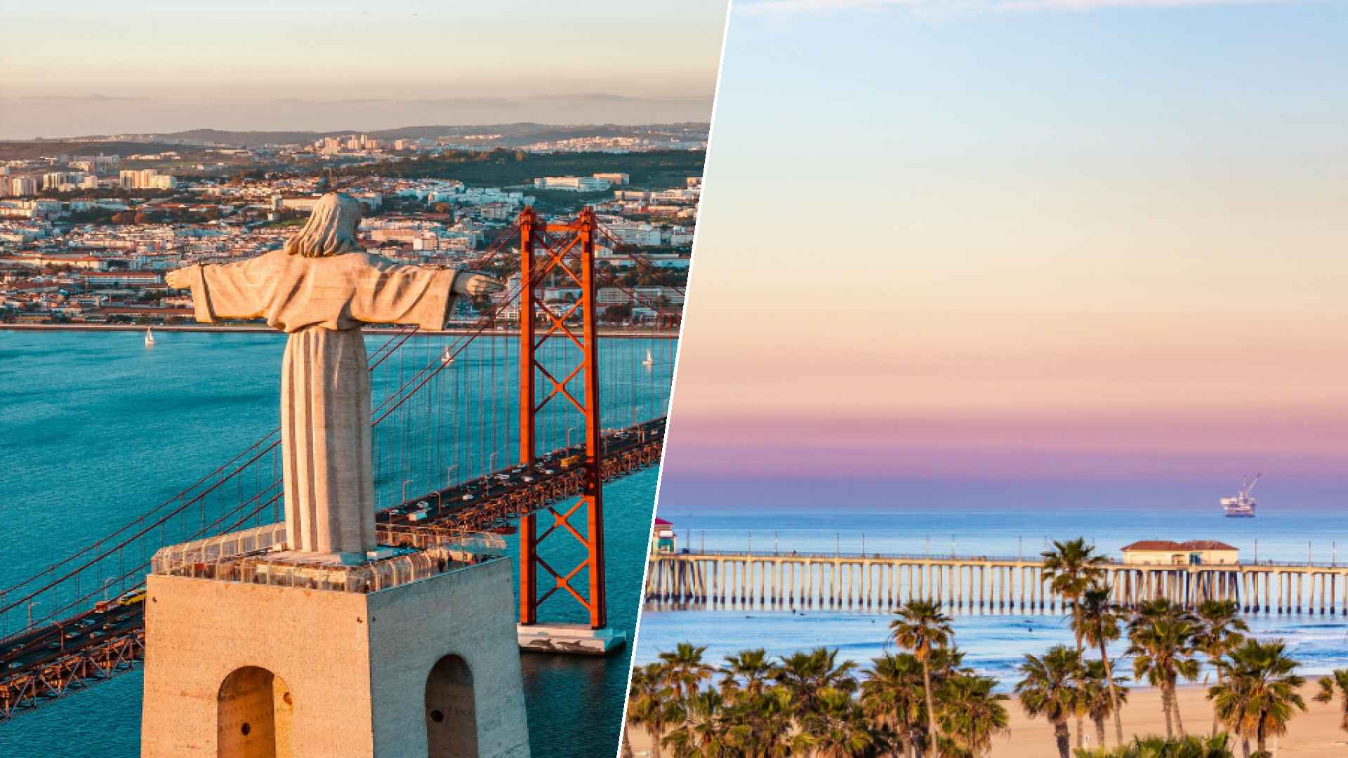 Lisbon to Huntington Beach