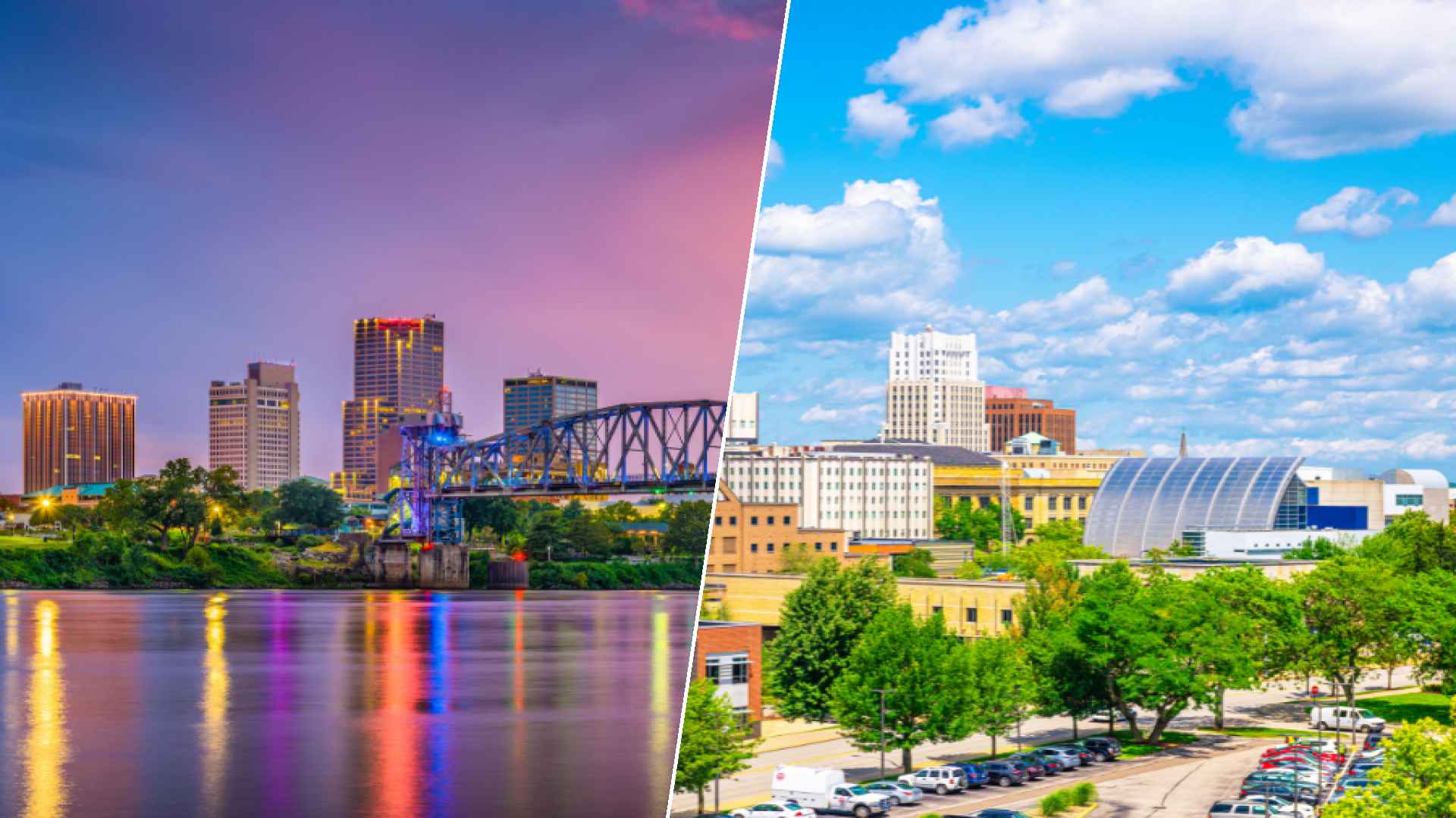 Little Rock to Akron