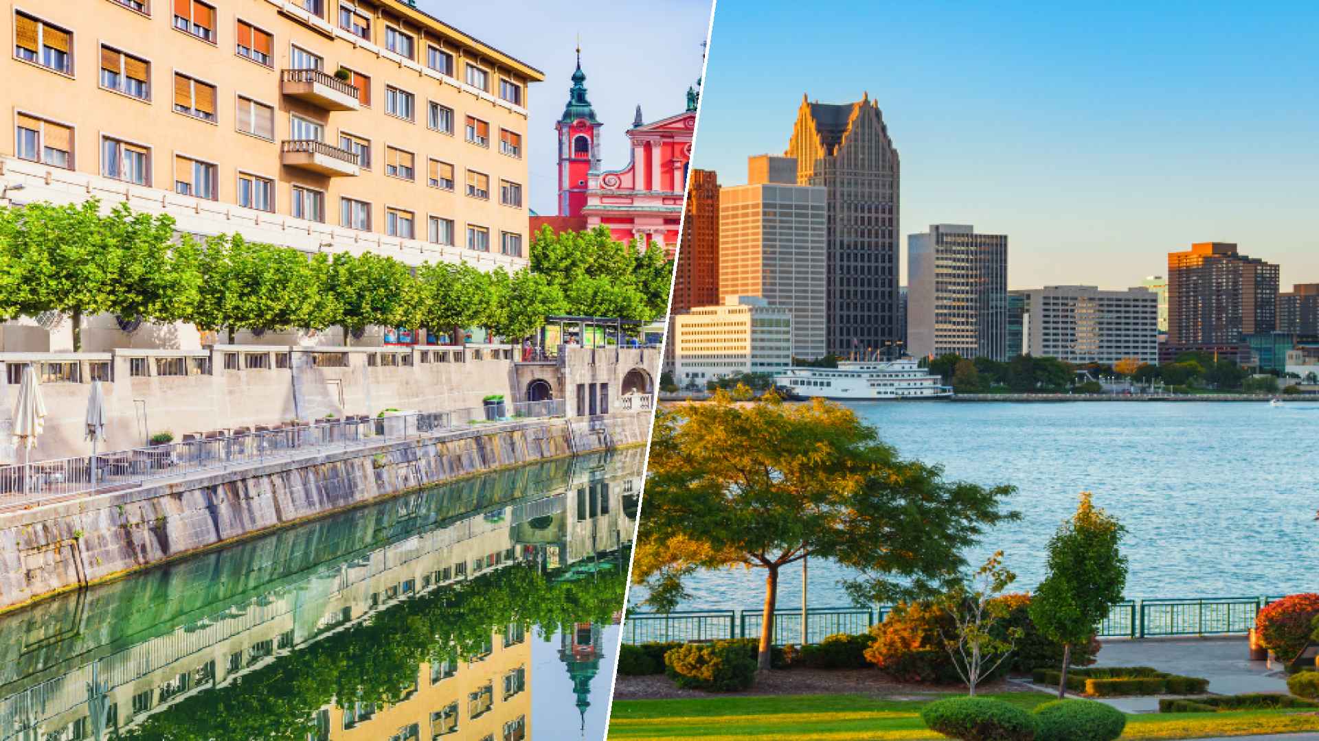 Ljubljana to Detroit