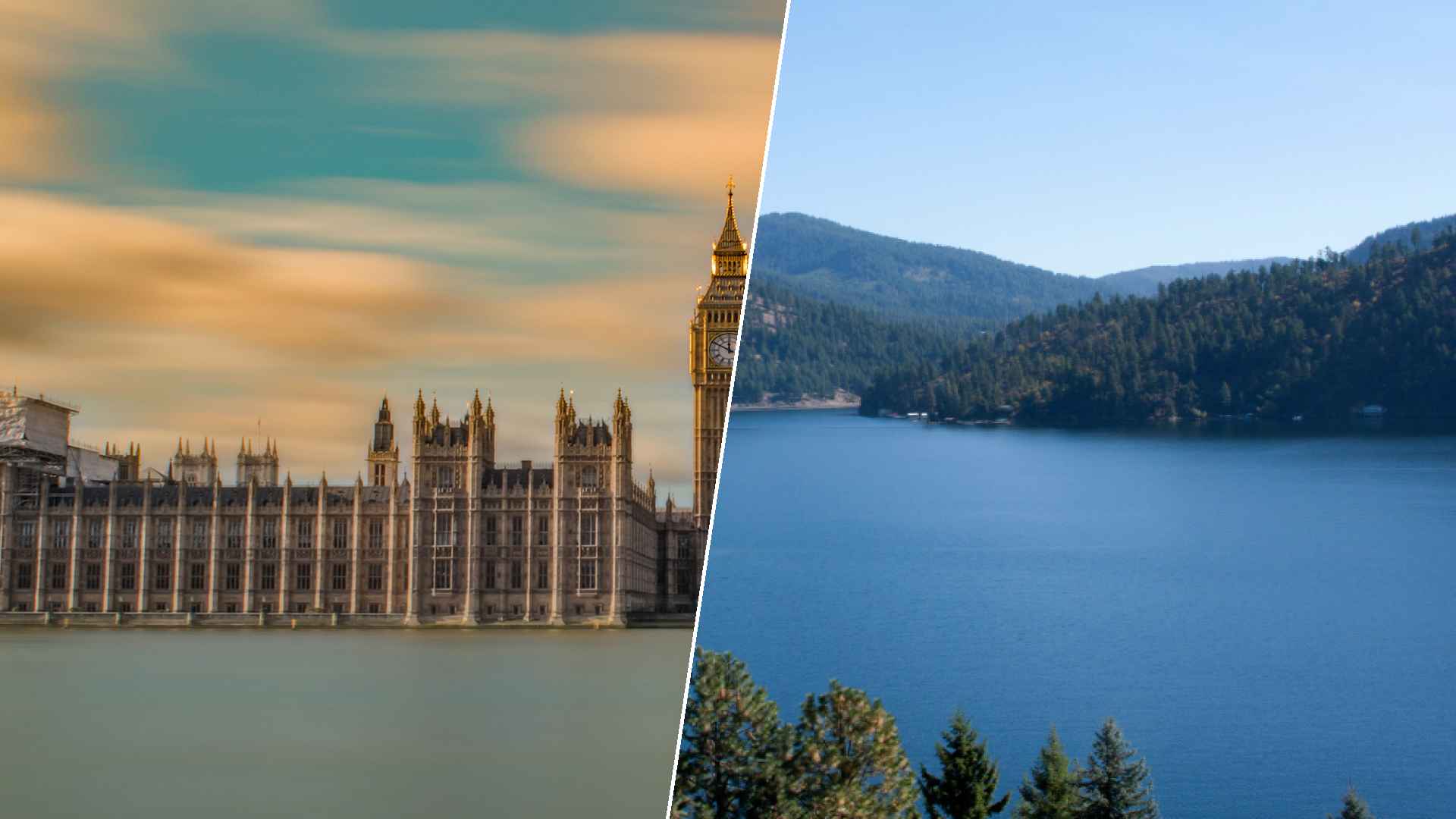 London to Coeur d’Alene