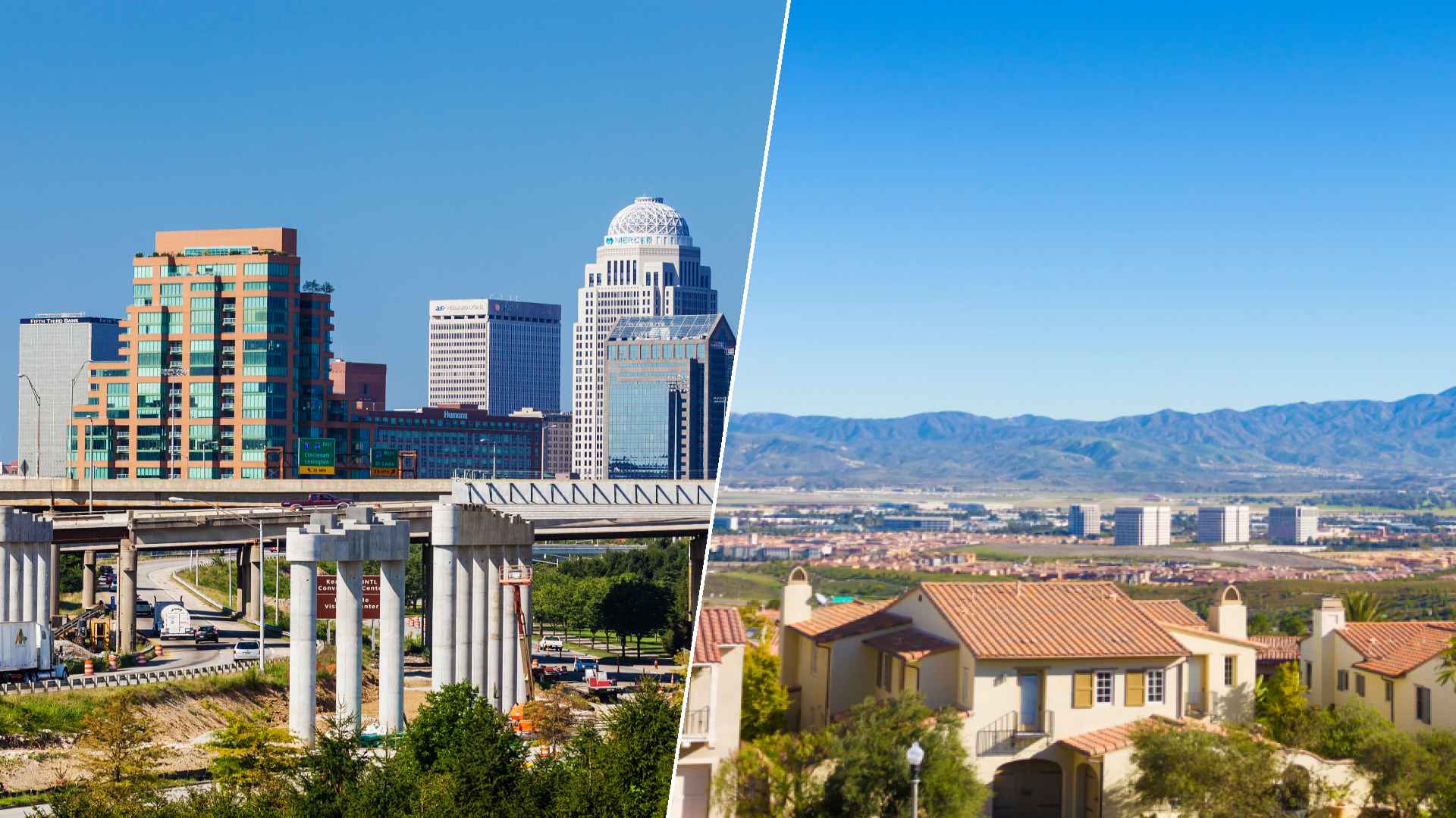 Louisville to Irvine