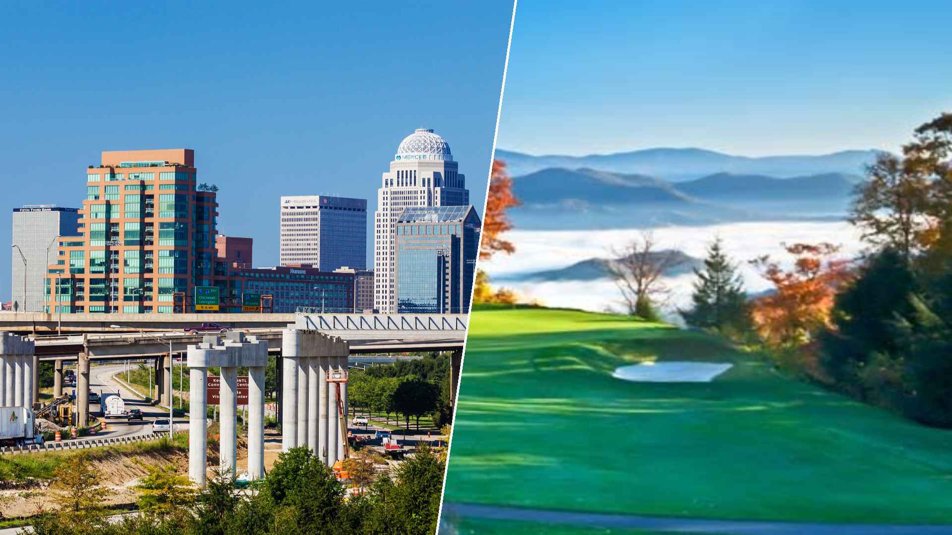 Louisville to Mountain Air Country Club