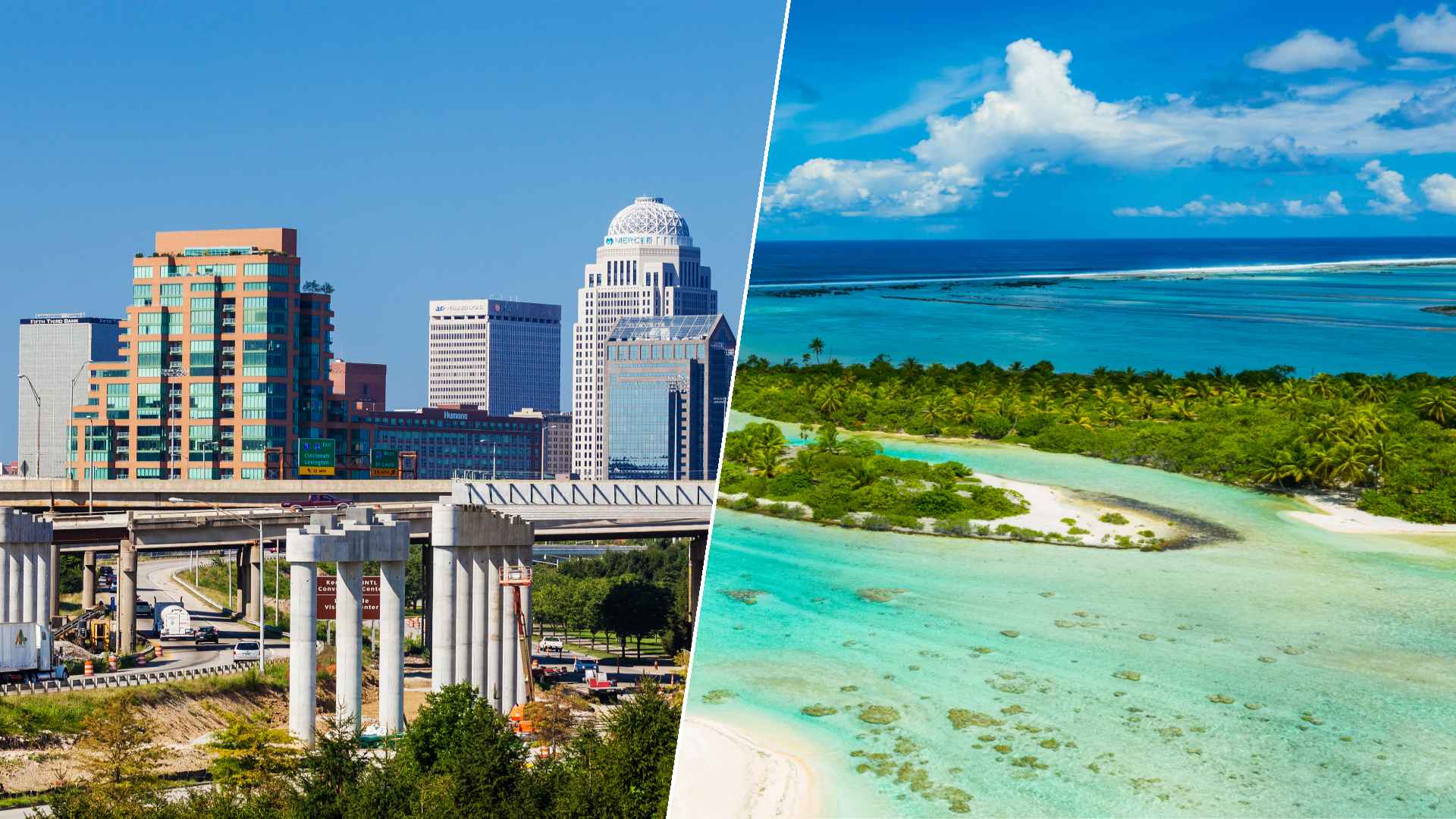 Louisville to Tahiti