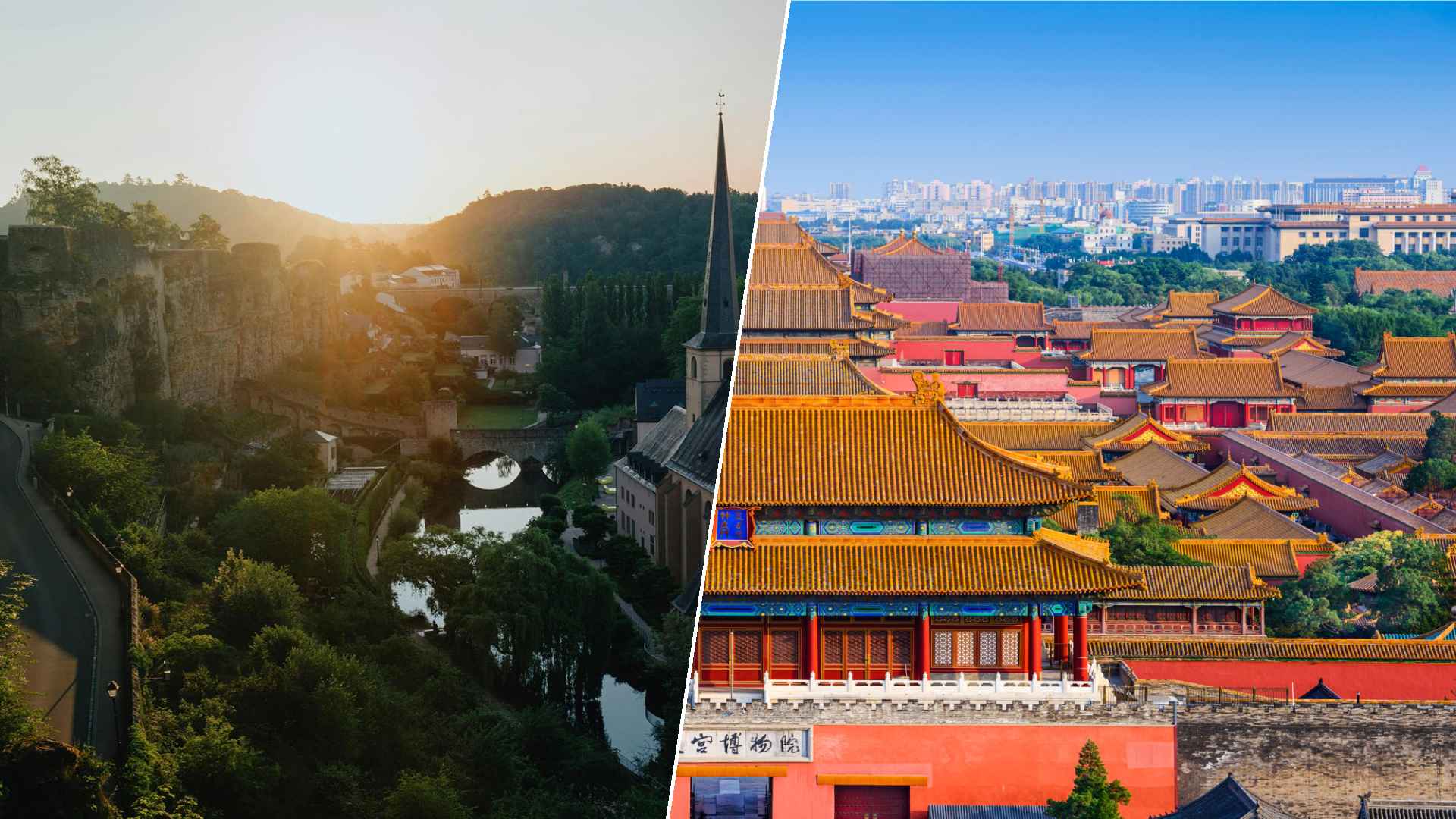 Luxembourg City to Beijing