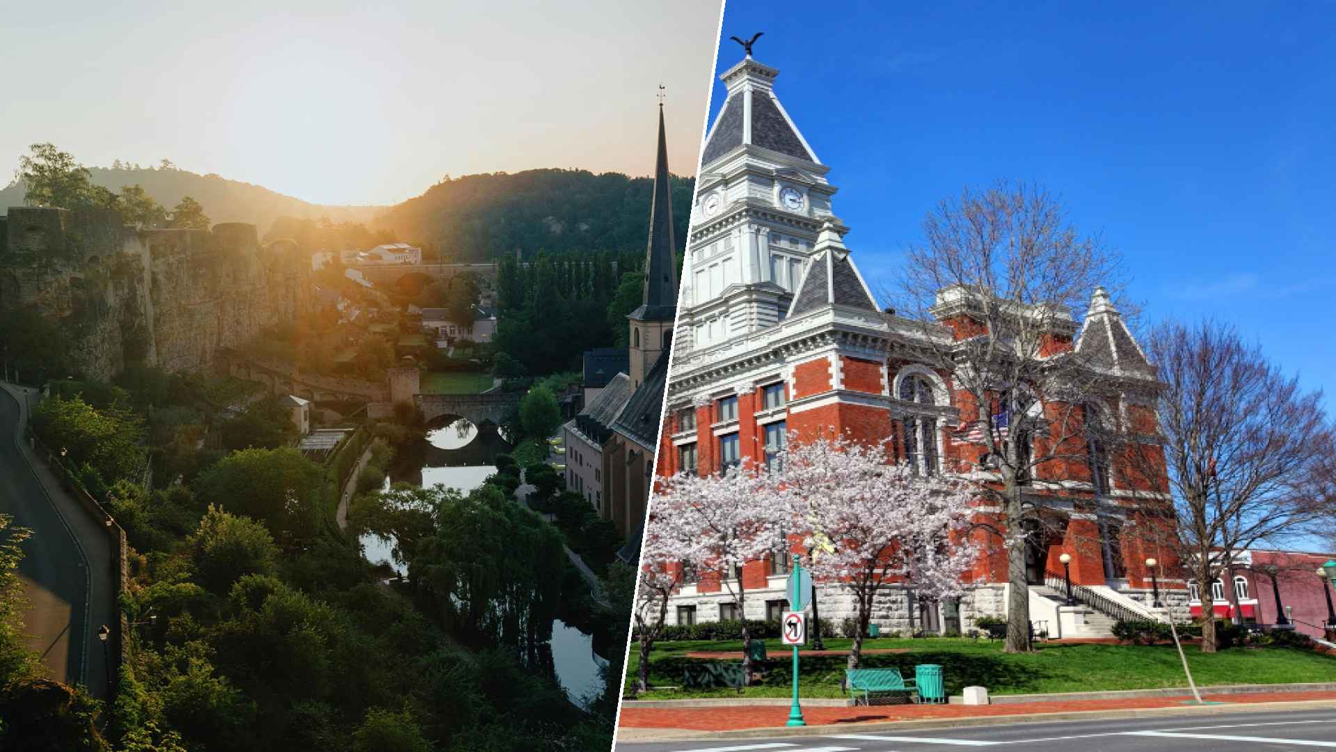 Luxembourg City to Clarksville