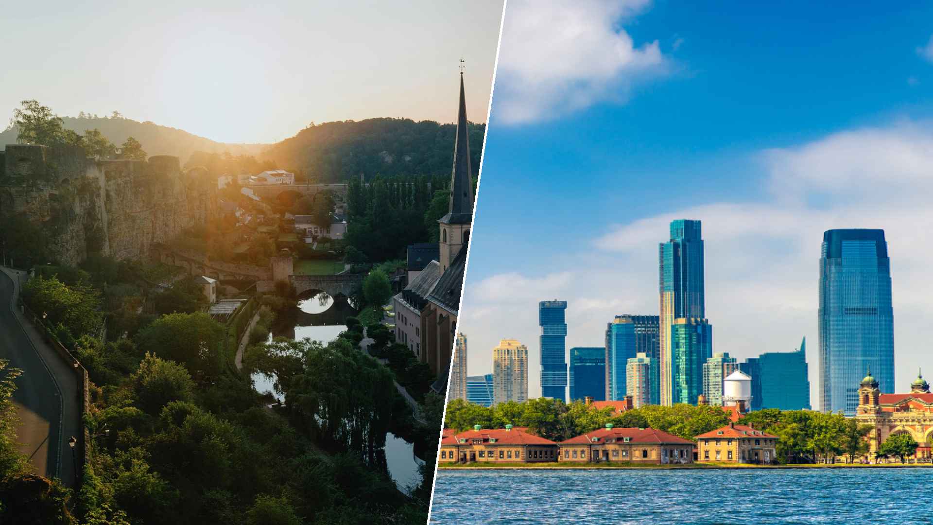 Luxembourg City to Jersey City