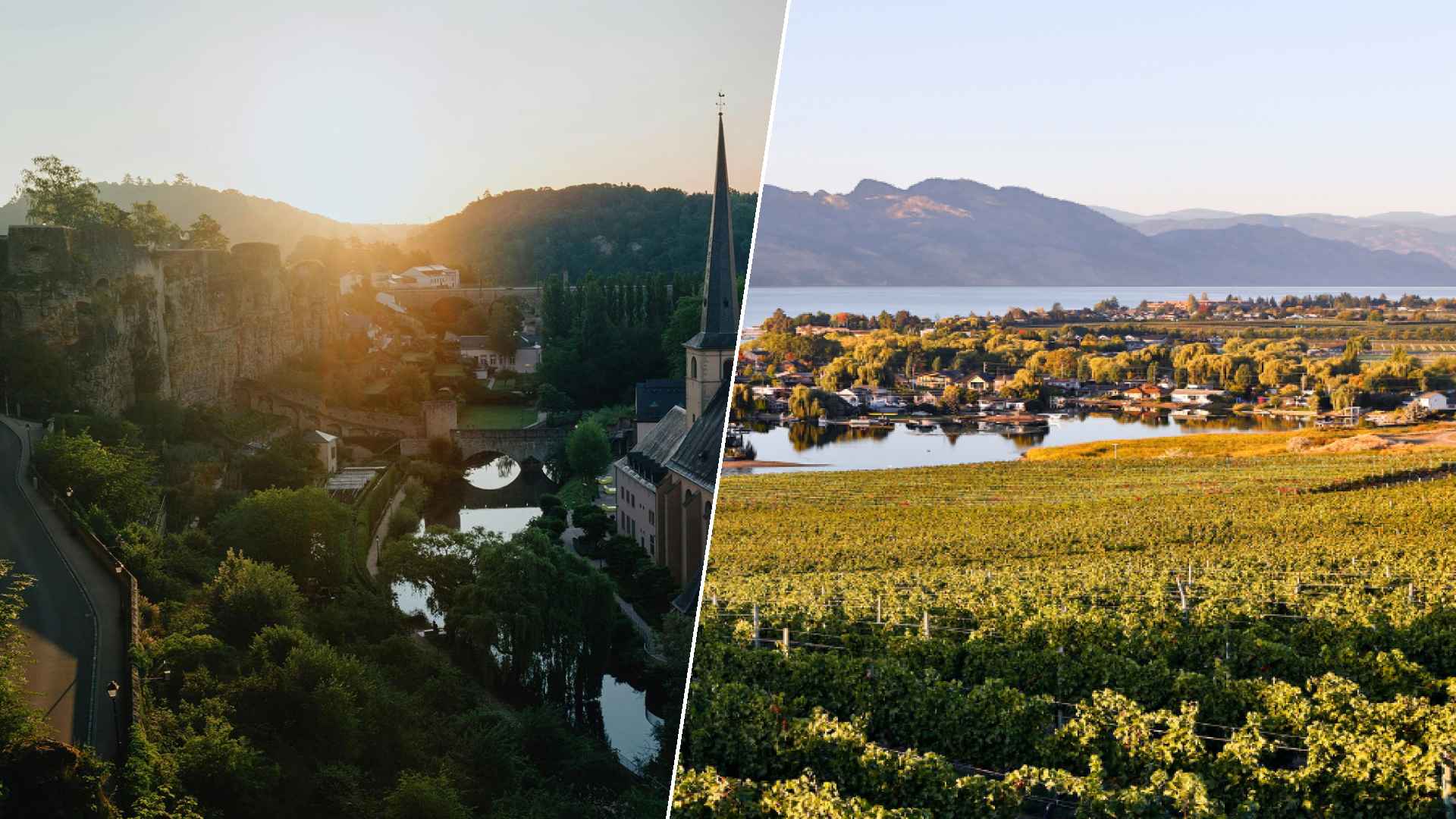 Luxembourg City to Kelowna