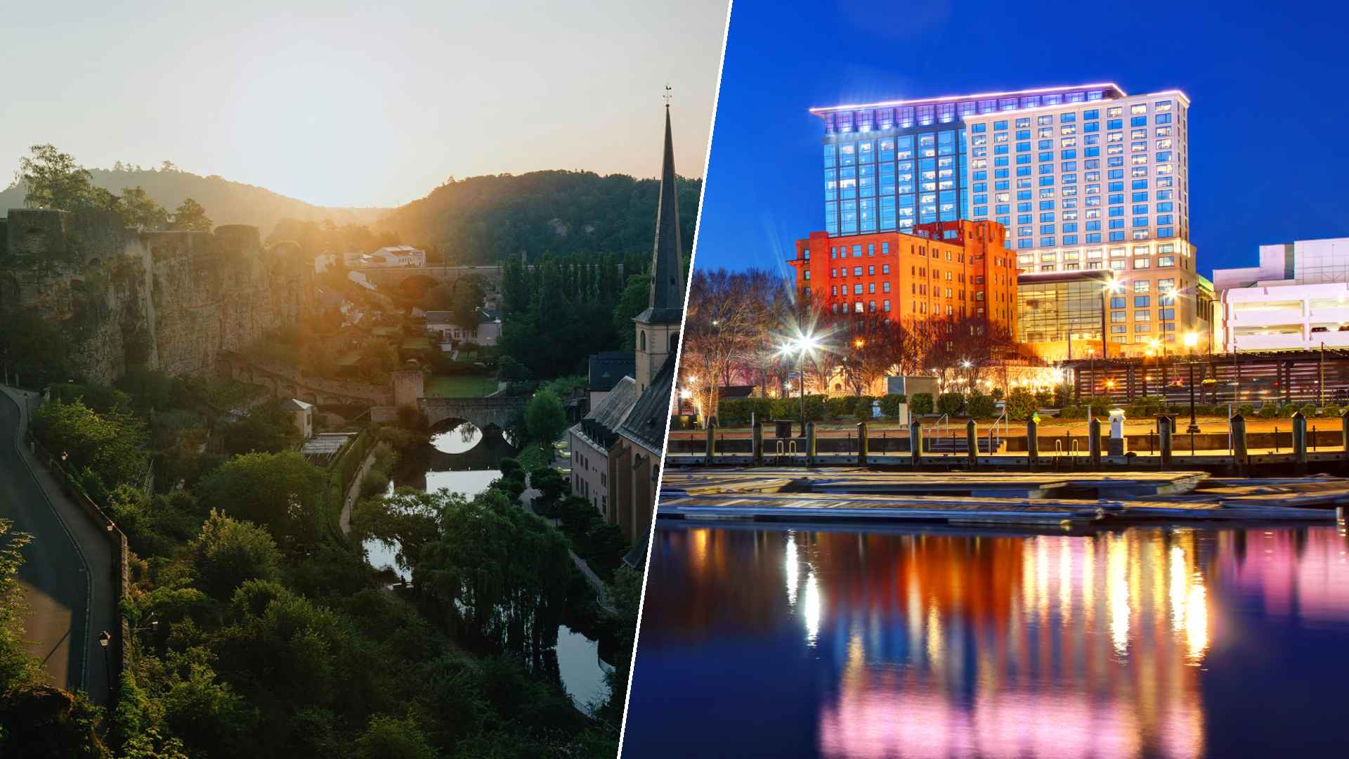 Luxembourg City to Norfolk