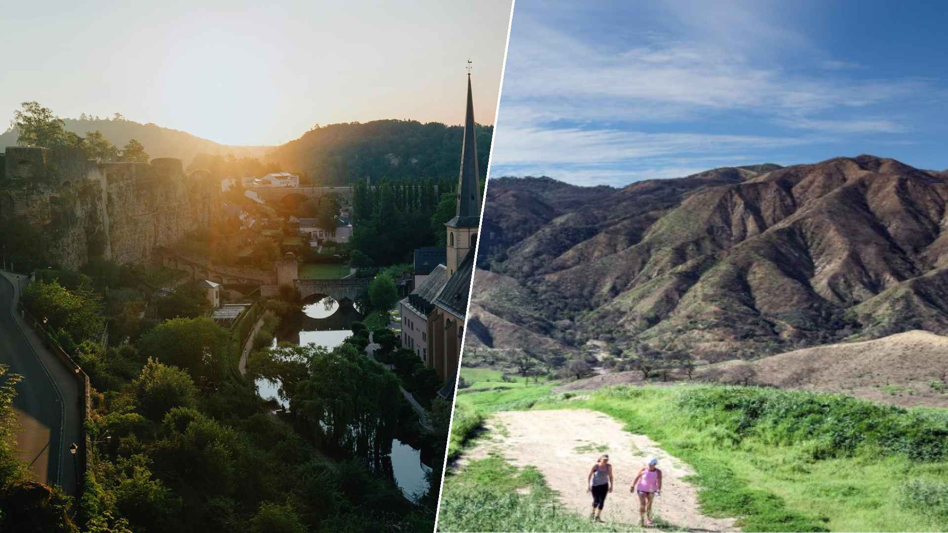 Luxembourg City to Santa Clarita