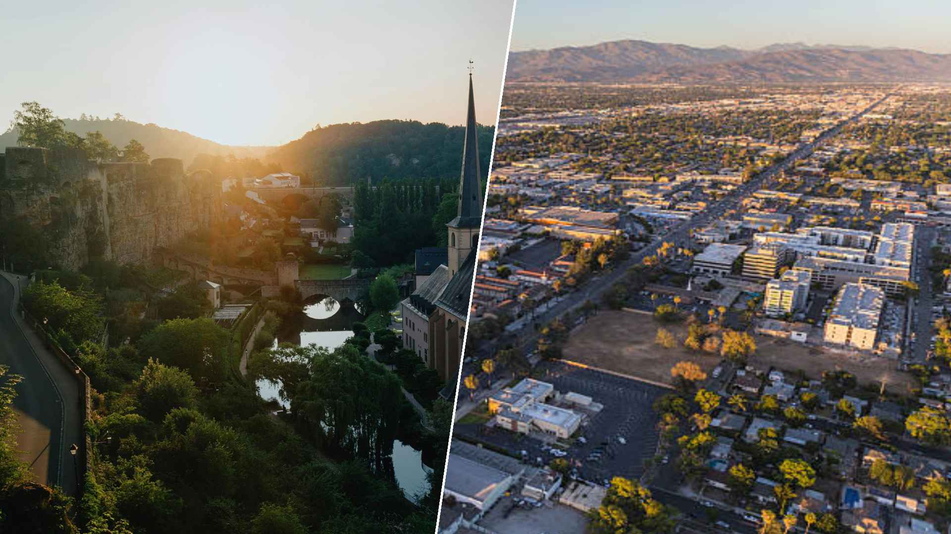 Luxembourg City to Van Nuys