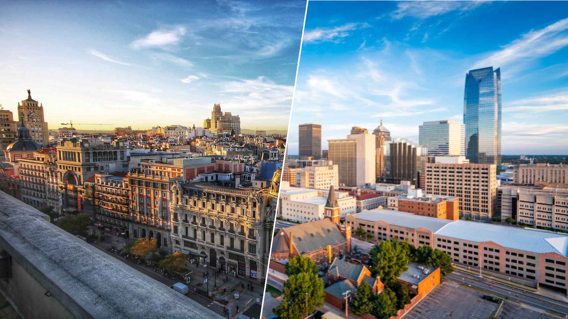 Madrid to Oklahoma City