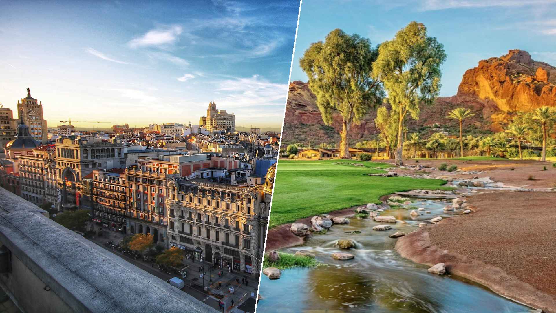 Madrid to Paradise Valley