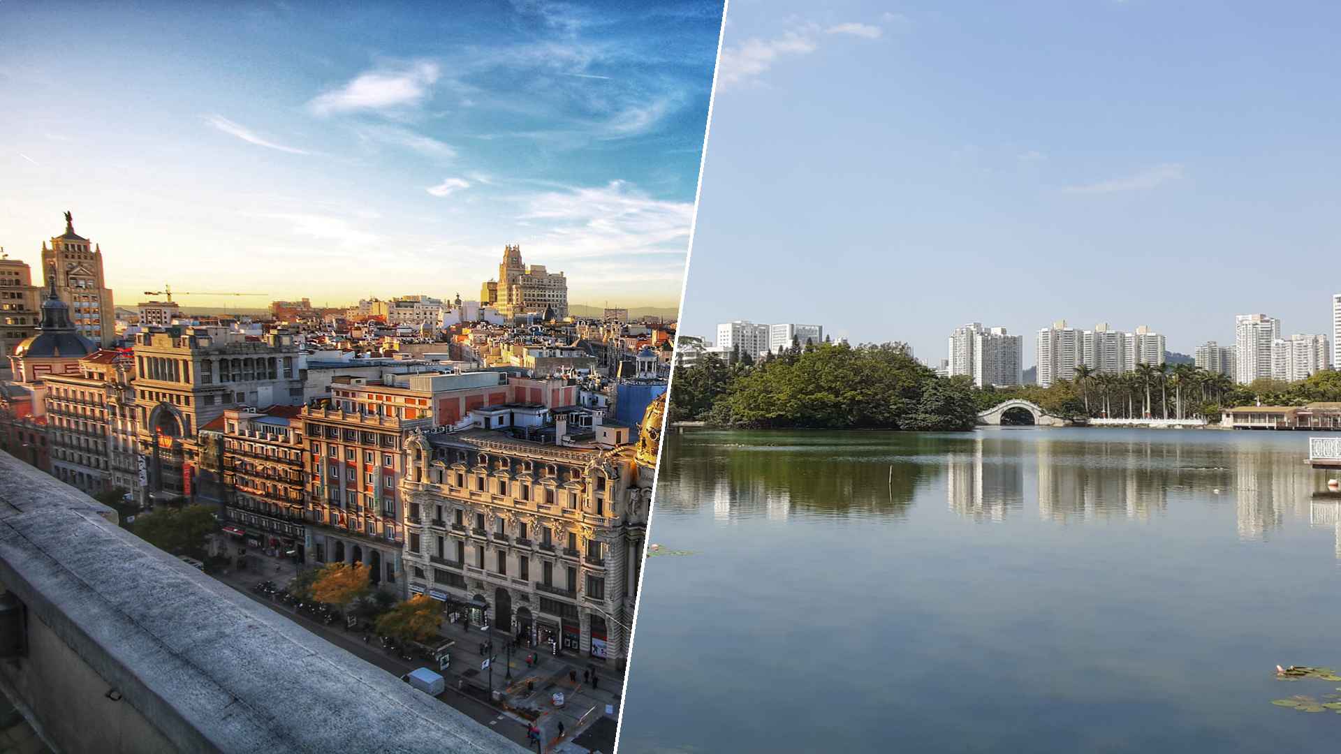 Madrid to Shenzen