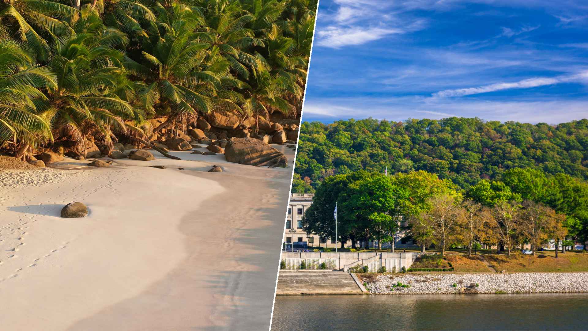 Mahé to Charleston, WV