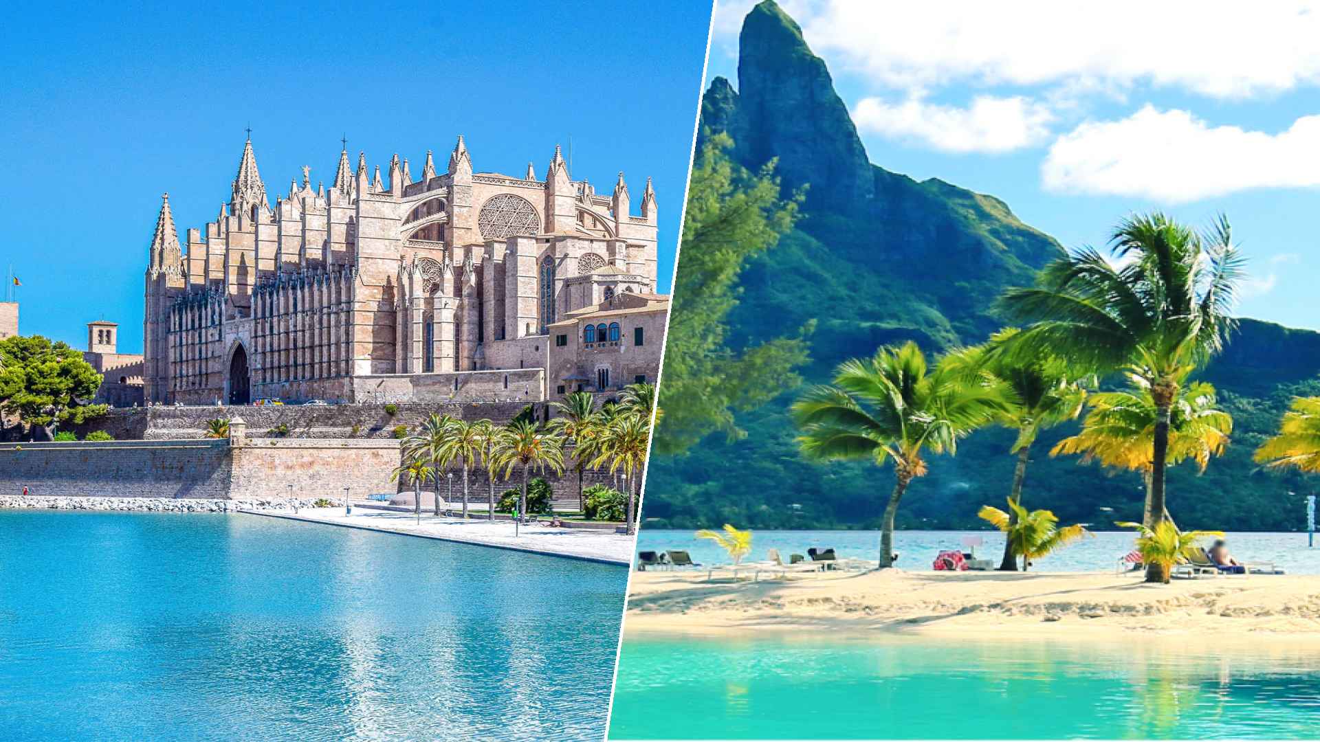 Mallorca to Bora Bora