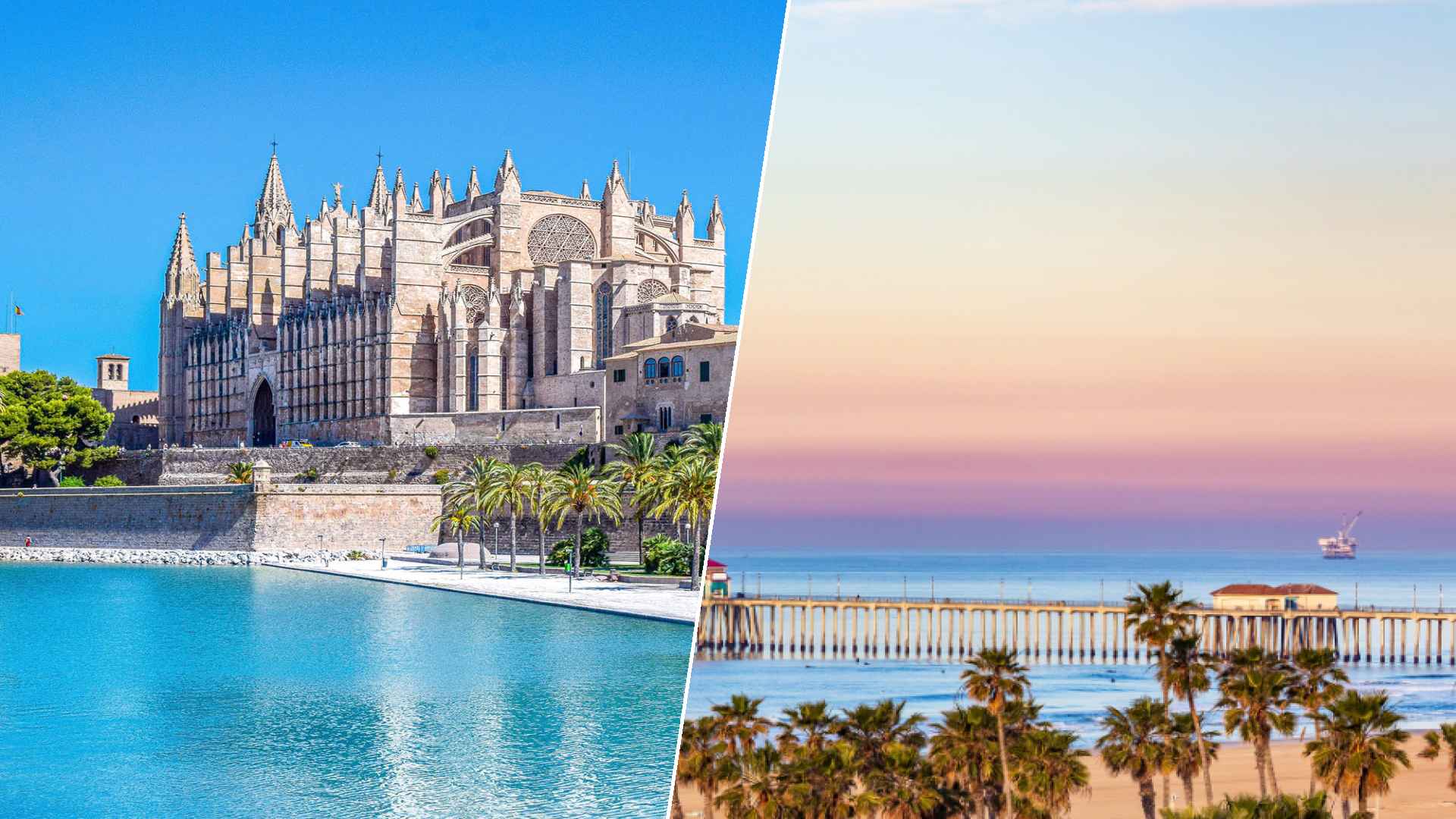 Mallorca to Huntington Beach