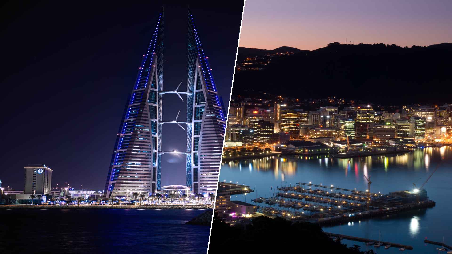 Manama to Wellington