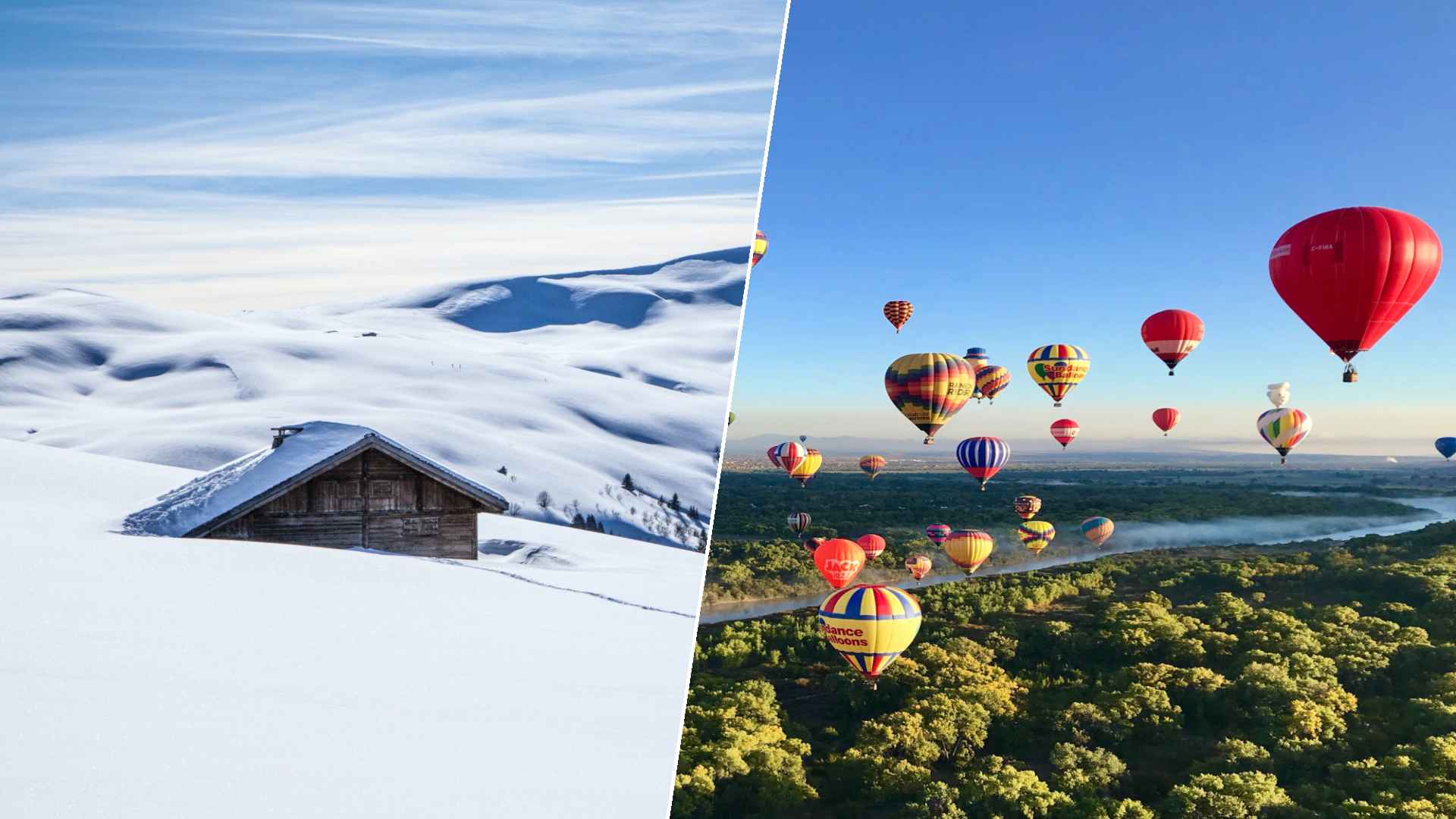 Megève to Albuquerque