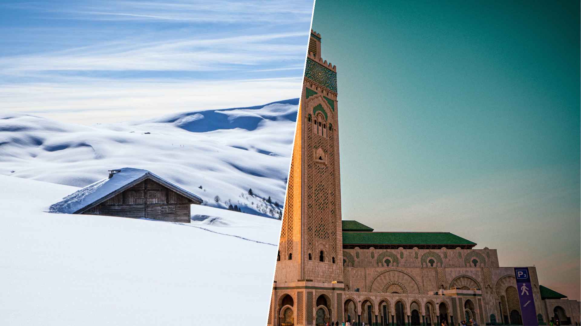 Megève to Casablanca