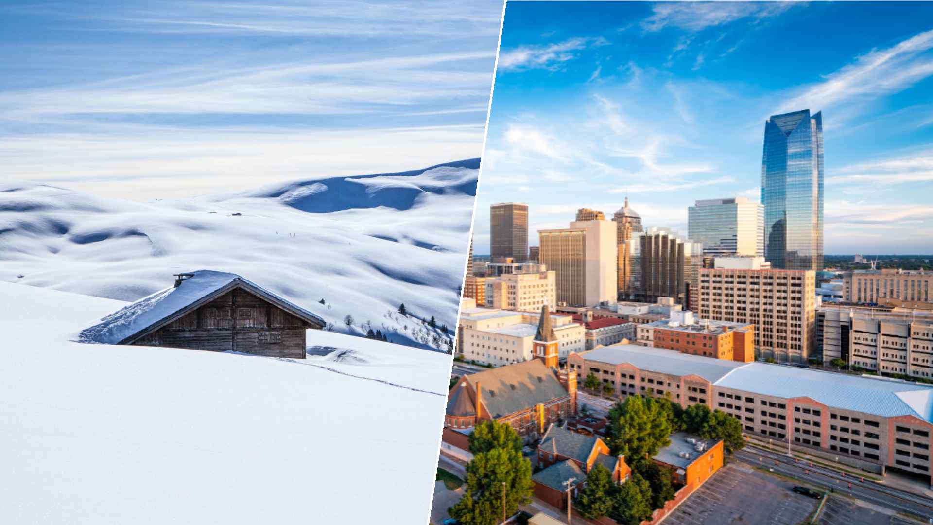 Megève to Oklahoma City