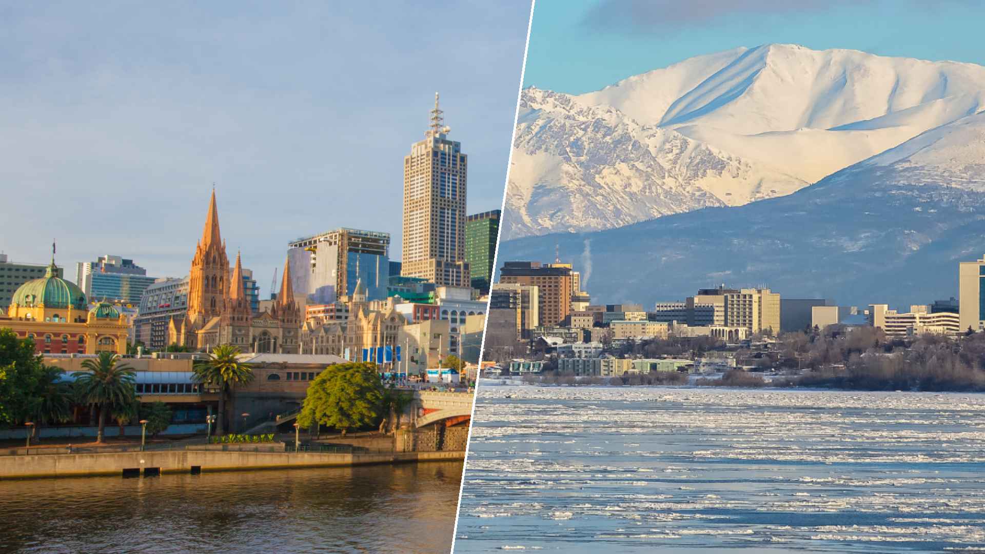 Melbourne to Anchorage