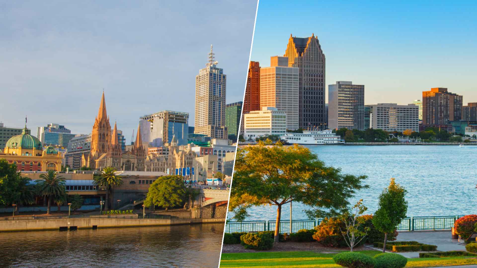 Melbourne to Detroit