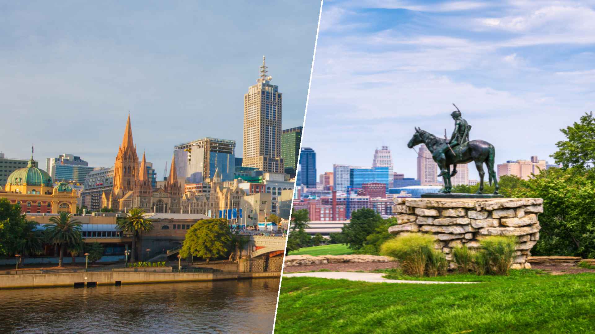 Melbourne to Kansas City