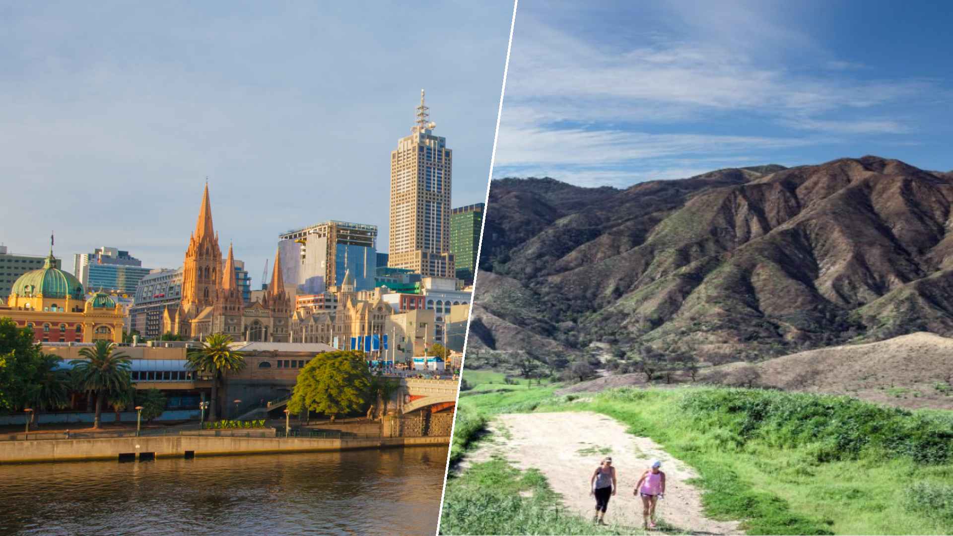 Melbourne to Santa Clarita