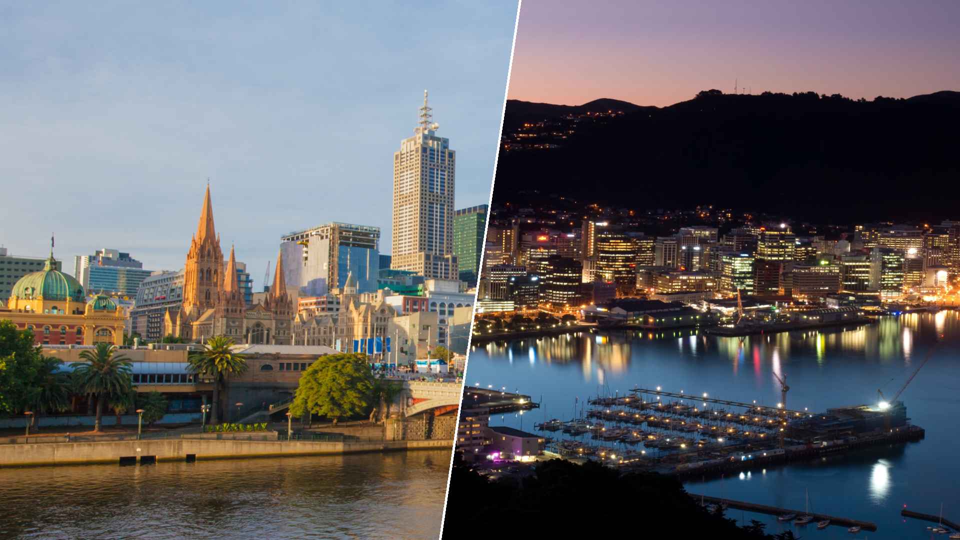 Melbourne to Wellington