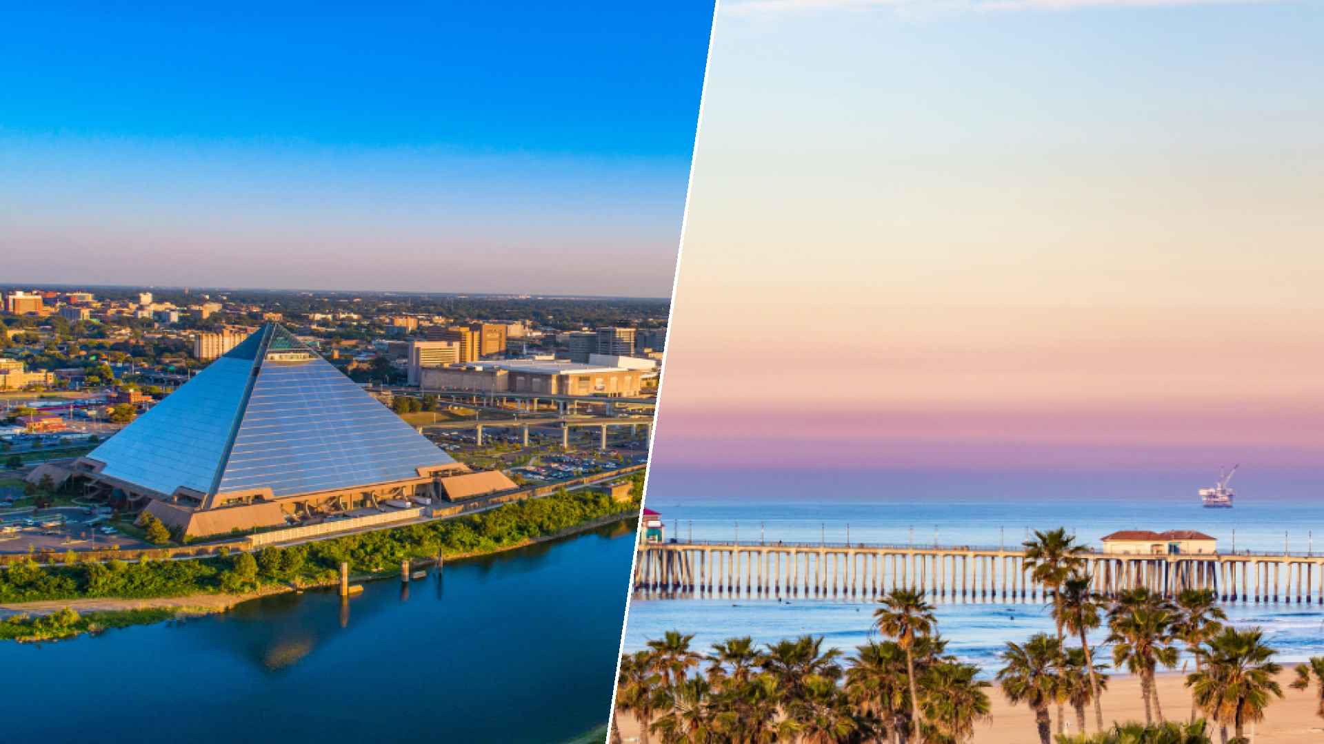 Memphis to Huntington Beach